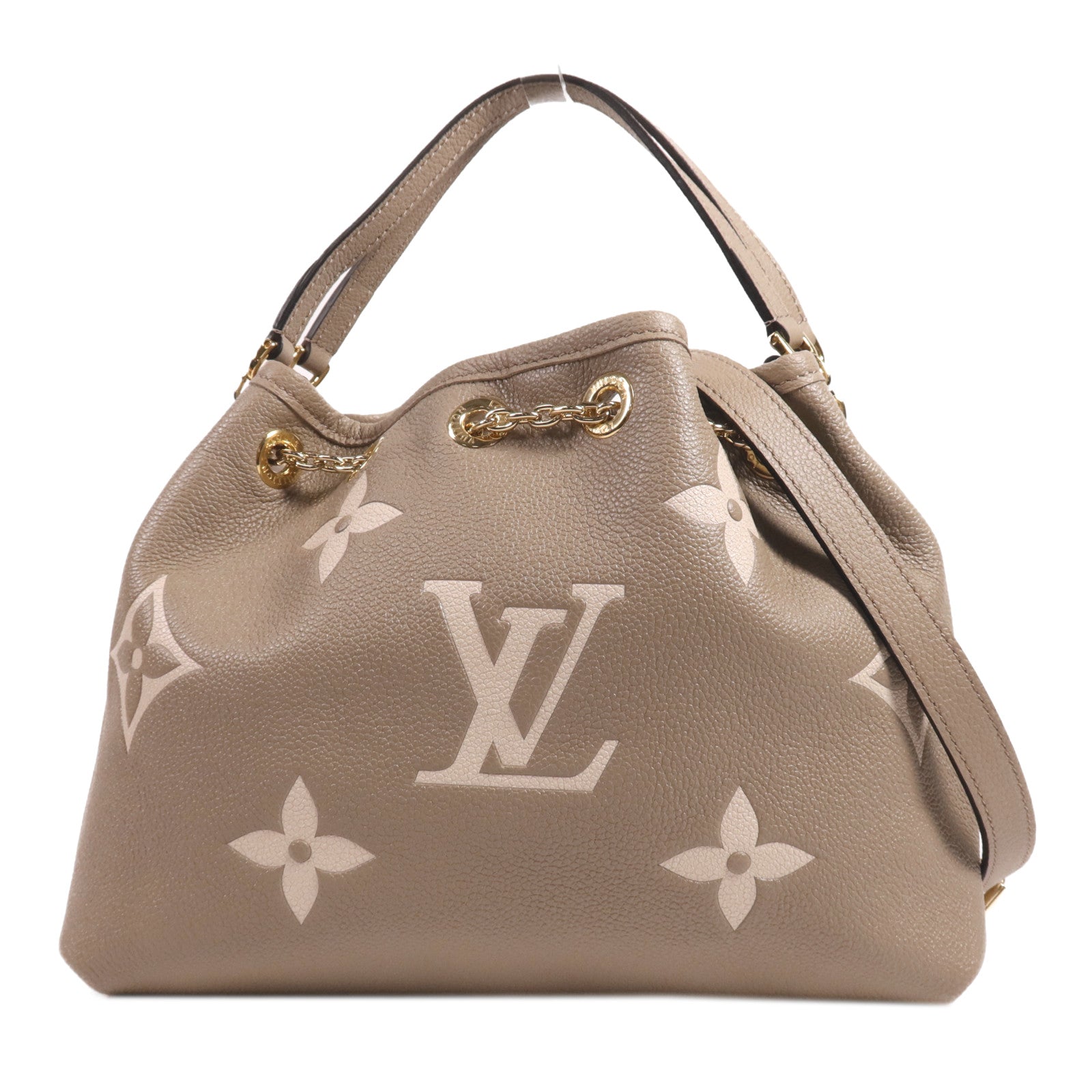 LOUIS VUITTON Monogram Empreinte Bundle金扣手挽肩背兩用袋