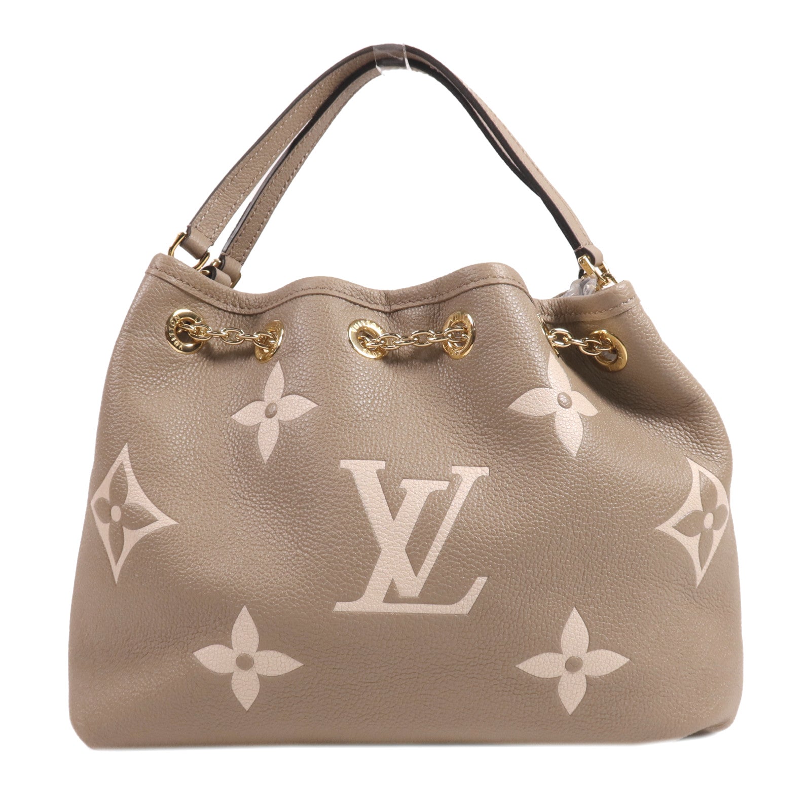 LOUIS VUITTON Monogram Empreinte Bundle金扣手挽肩背兩用袋