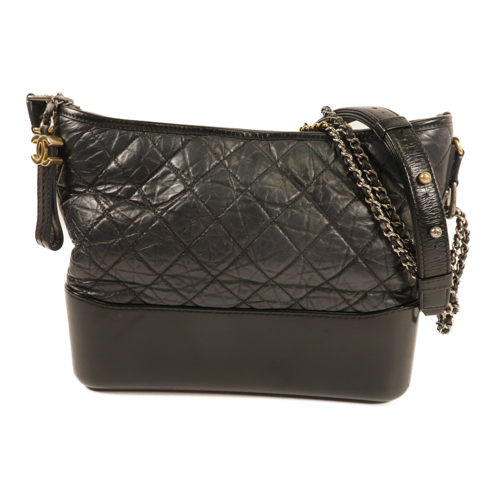 CHANEL 牛皮皮革Gabrielle bag肩背袋