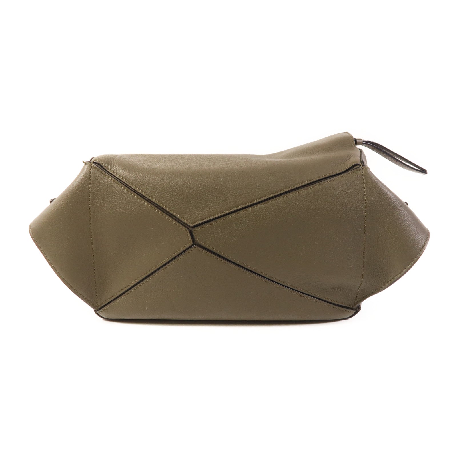 LOEWE 牛皮皮革Small Puzzle Bumbag銀扣肩背袋