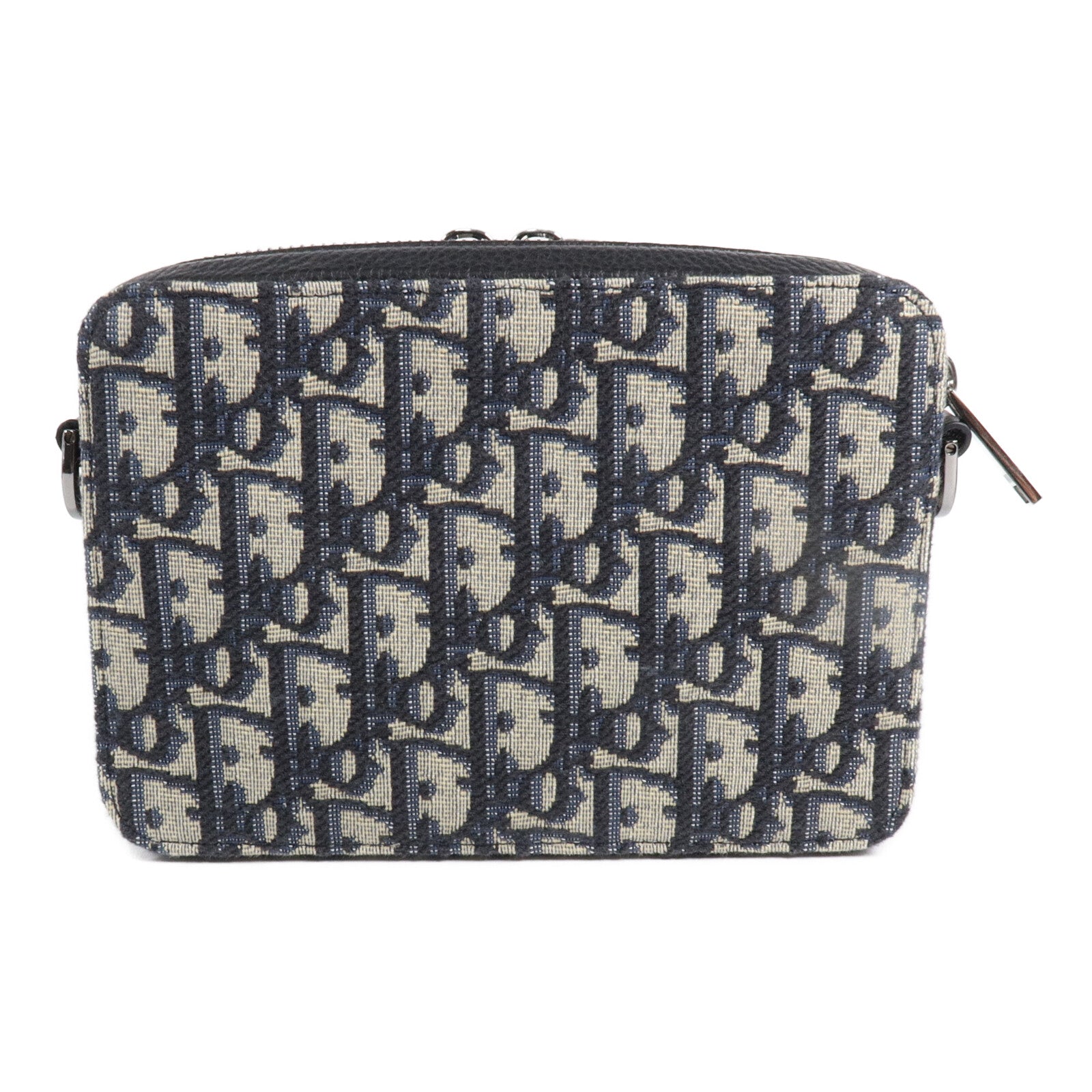Dior 帆布Oblique Zipped Pouch肩背袋