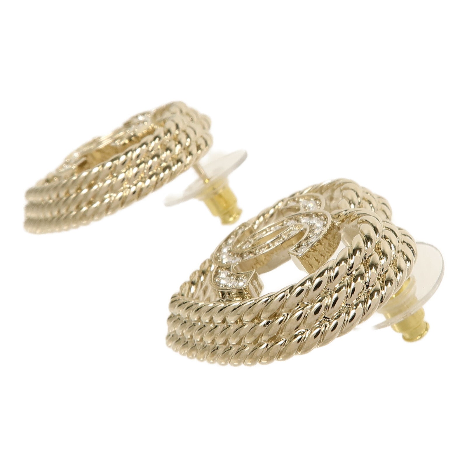 CHANEL 金屬Heart Earrings耳環