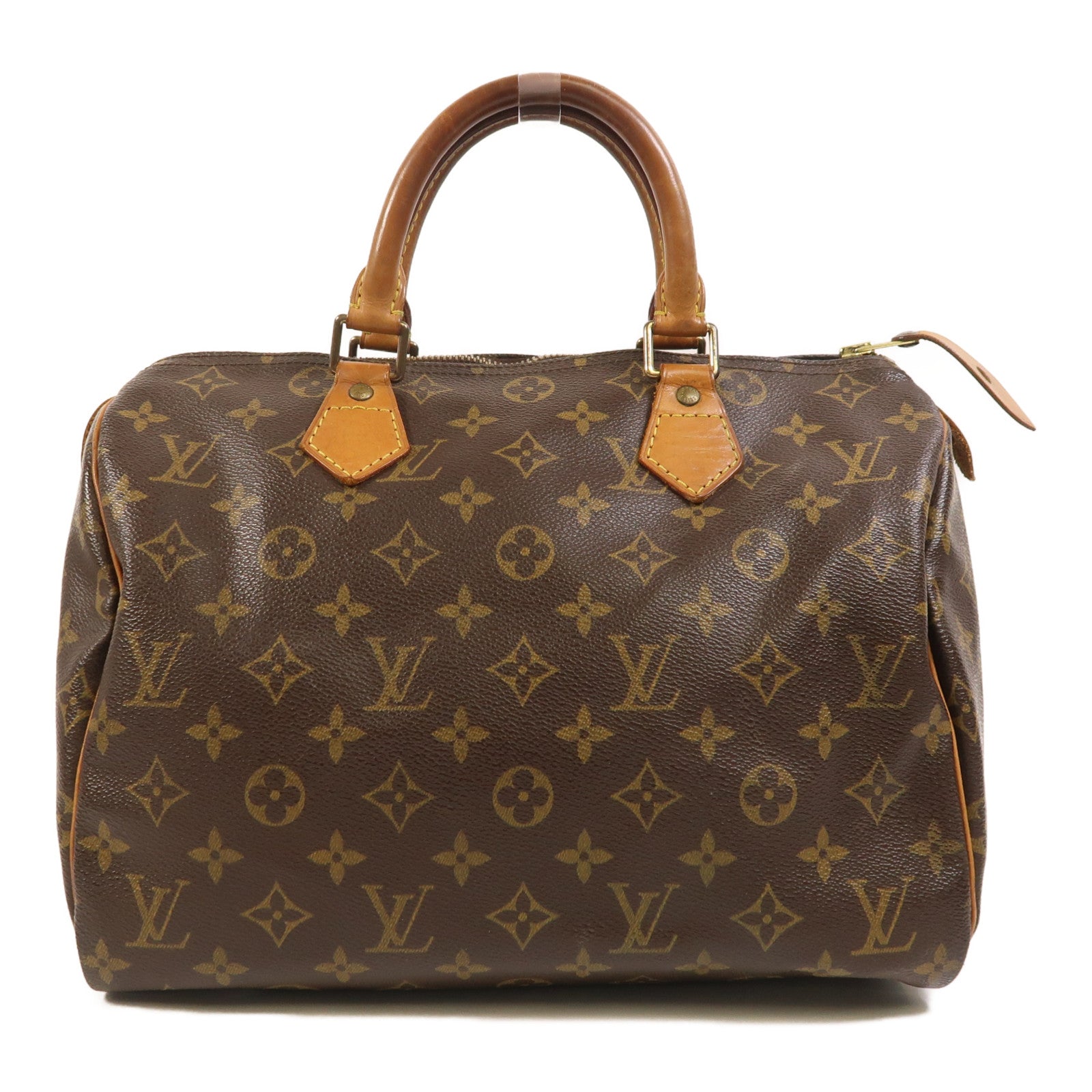LOUIS VUITTON Monogram Speedy 30金扣手挽袋