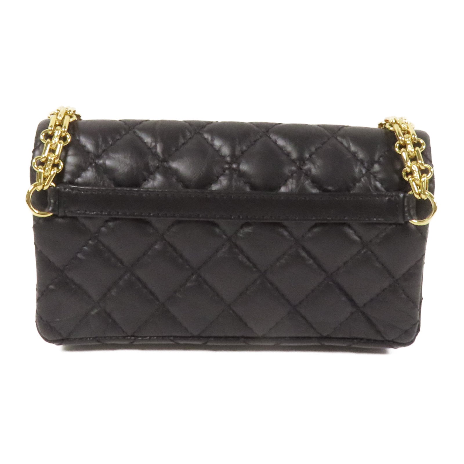 CHANEL 牛皮皮革2.55 Waist Bag金扣腰包