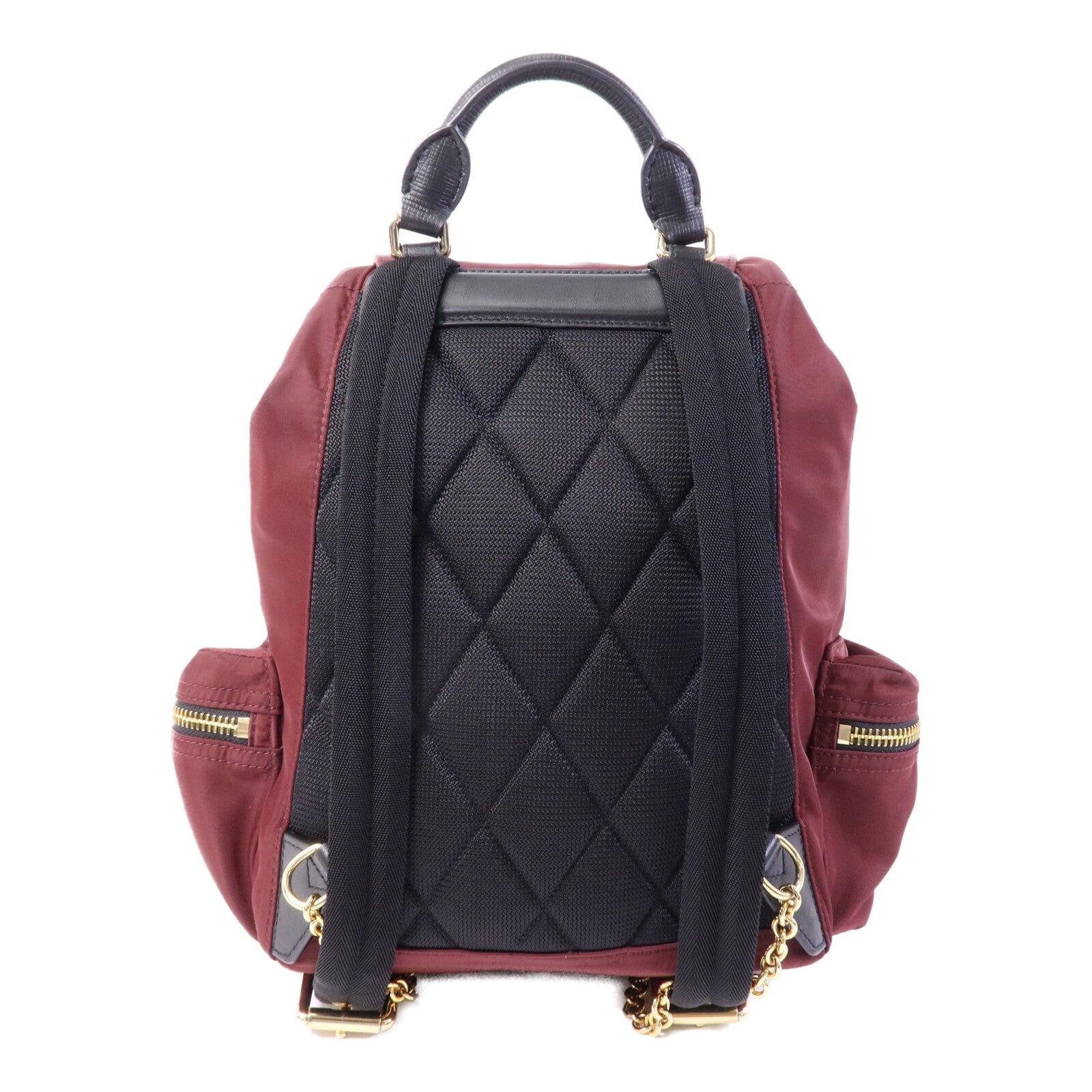 BURBERRY 尼龍Backpack金扣背包