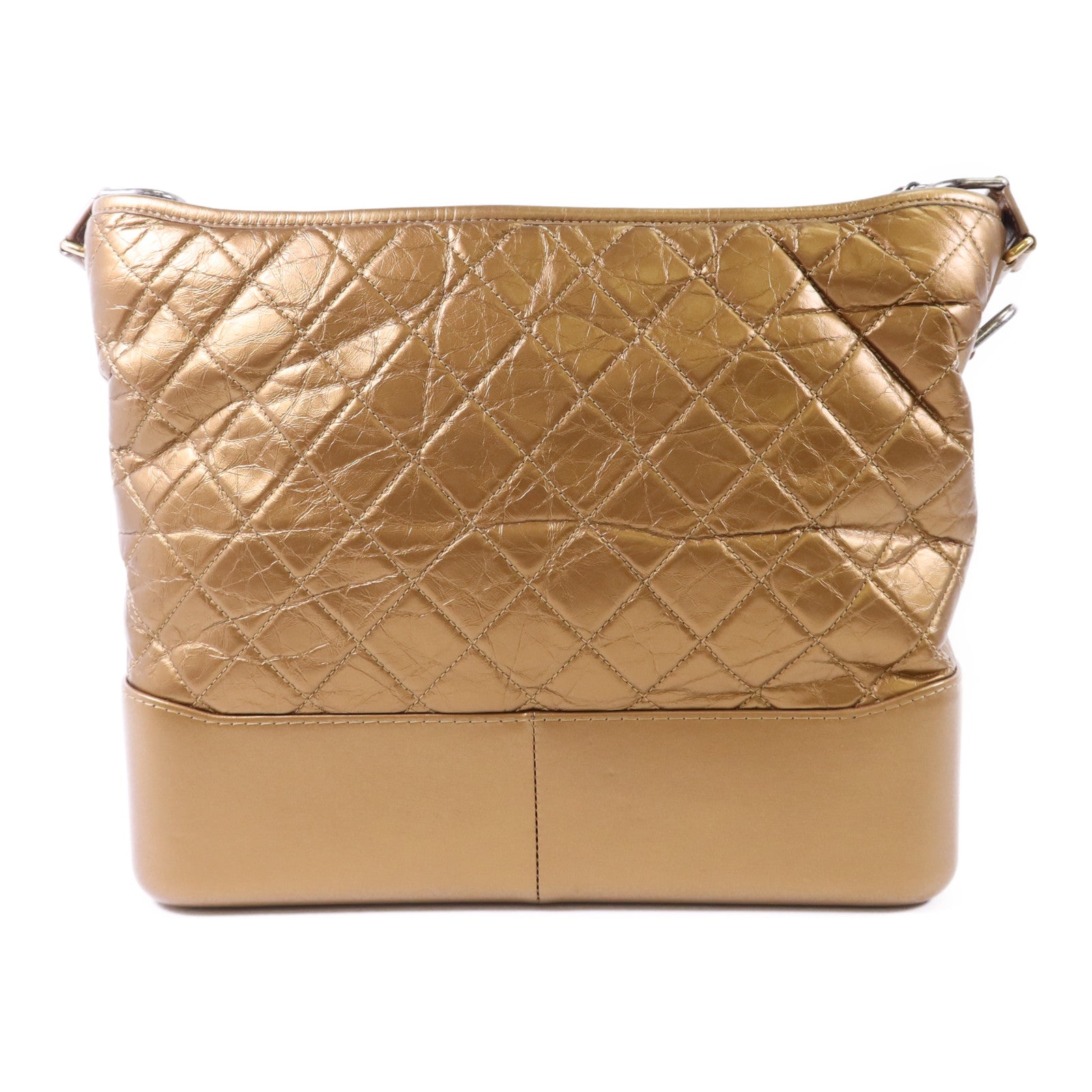 CHANEL 牛皮皮革Gabrielle Large鏈帶肩背袋