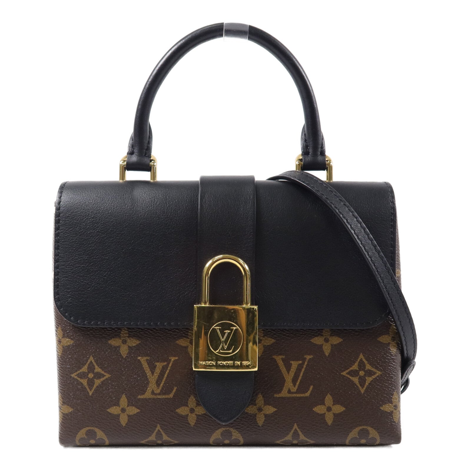 LOUIS VUITTON Monogram Locky BB手挽肩背兩用袋