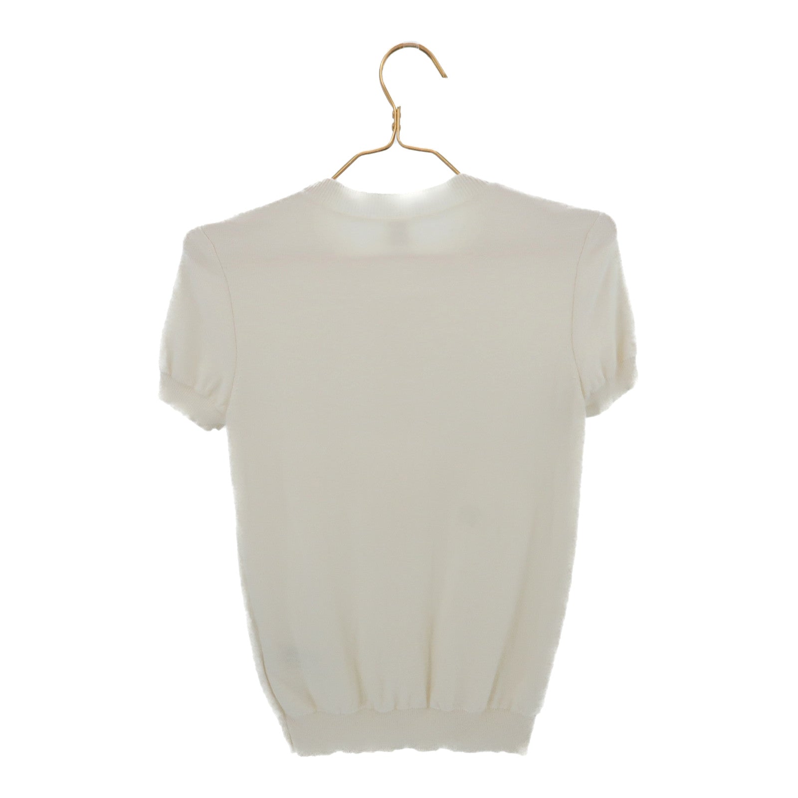 HERMES Laine Vierge/Cashmere Short Knit Sweater針織