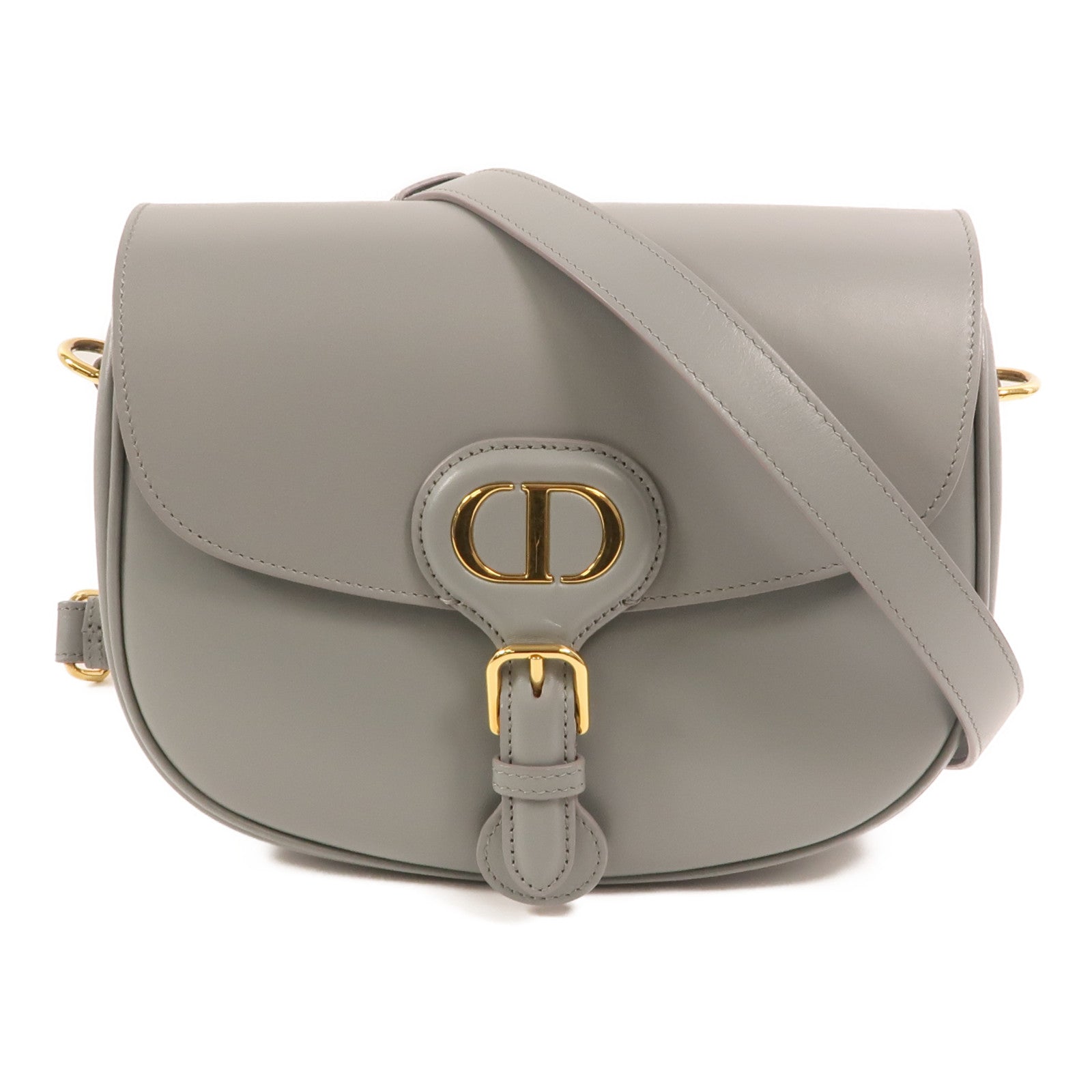 Dior 牛皮皮革Bobby Bag Medium金扣肩背袋