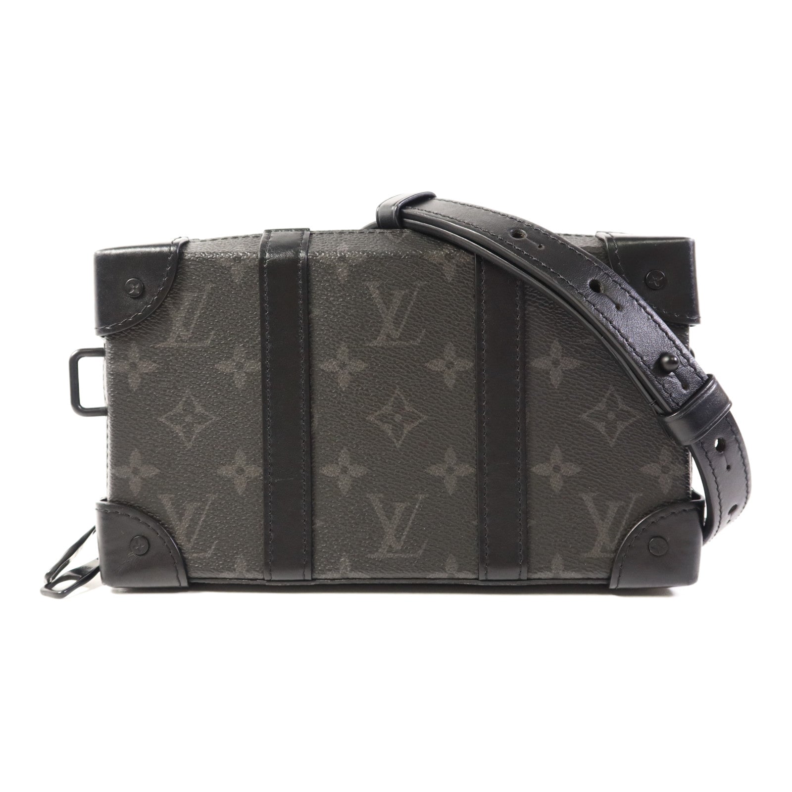 LOUIS VUITTON Monogram Eclipse Soft Trunk Wallet肩背袋