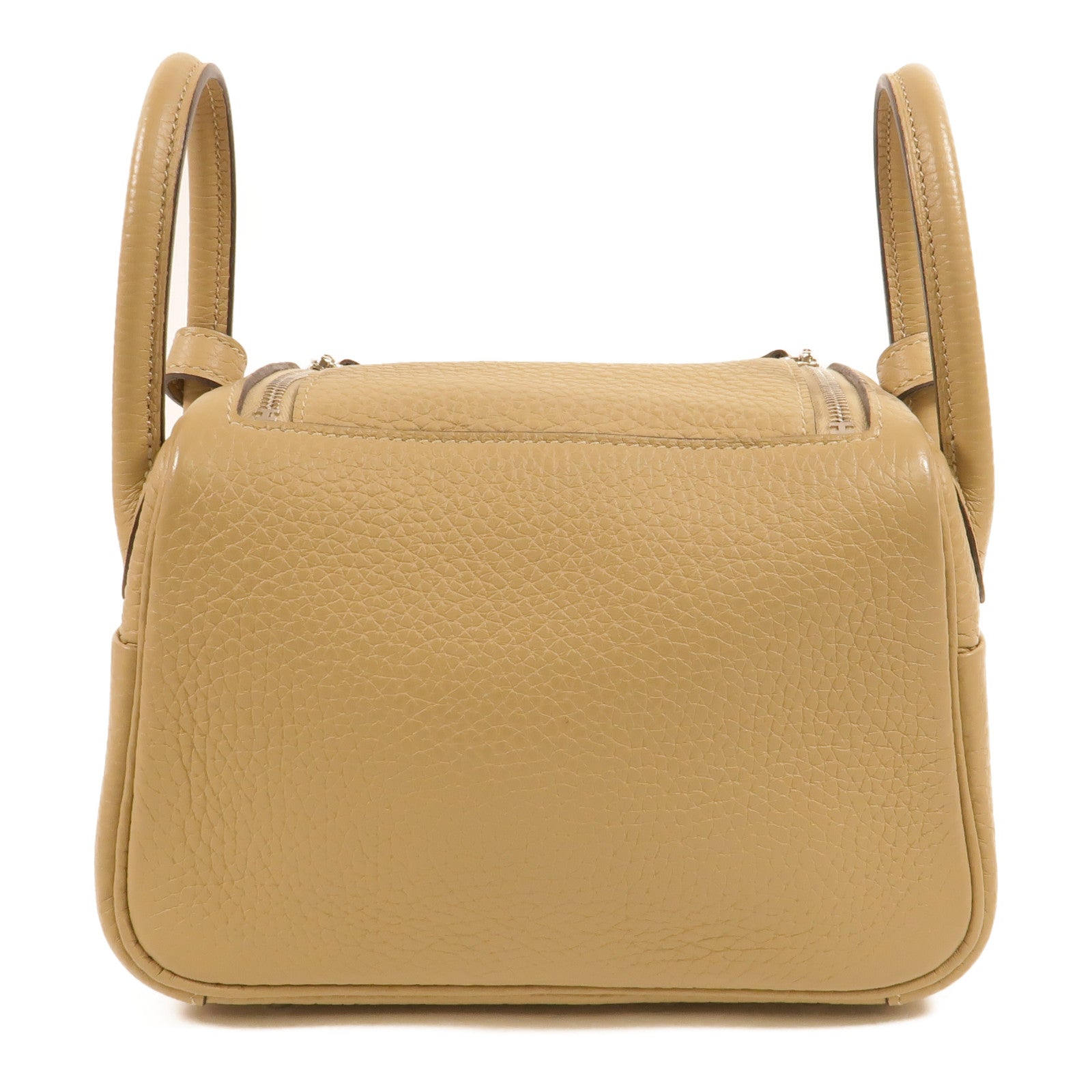 HERMES Clemence皮革Mini Lindy手挽肩背兩用袋Trench