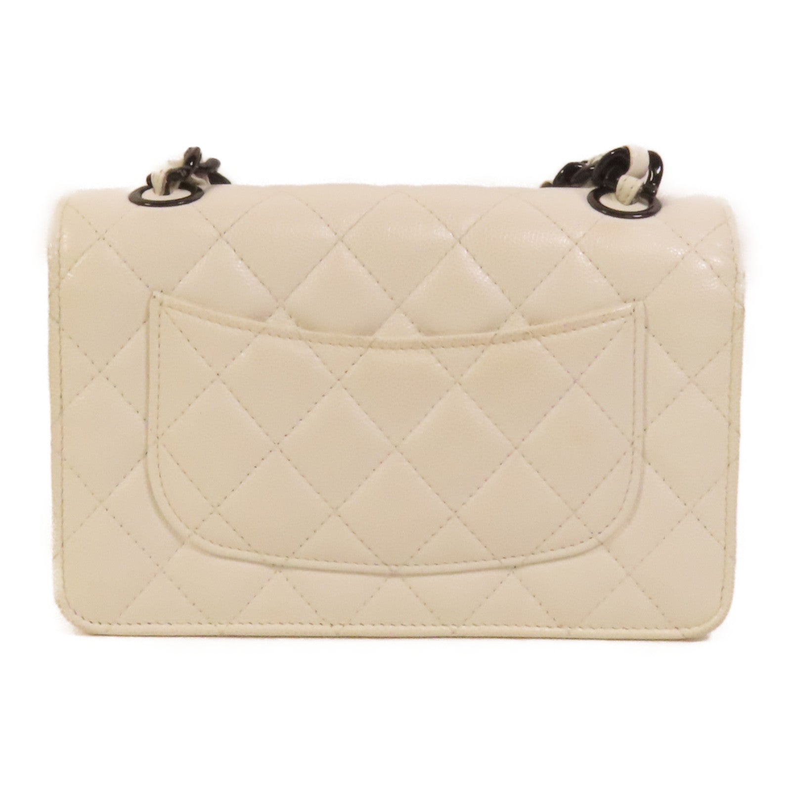 CHANEL 【激減優惠】牛皮皮革WOC Wallet On Chain鏈帶肩背袋