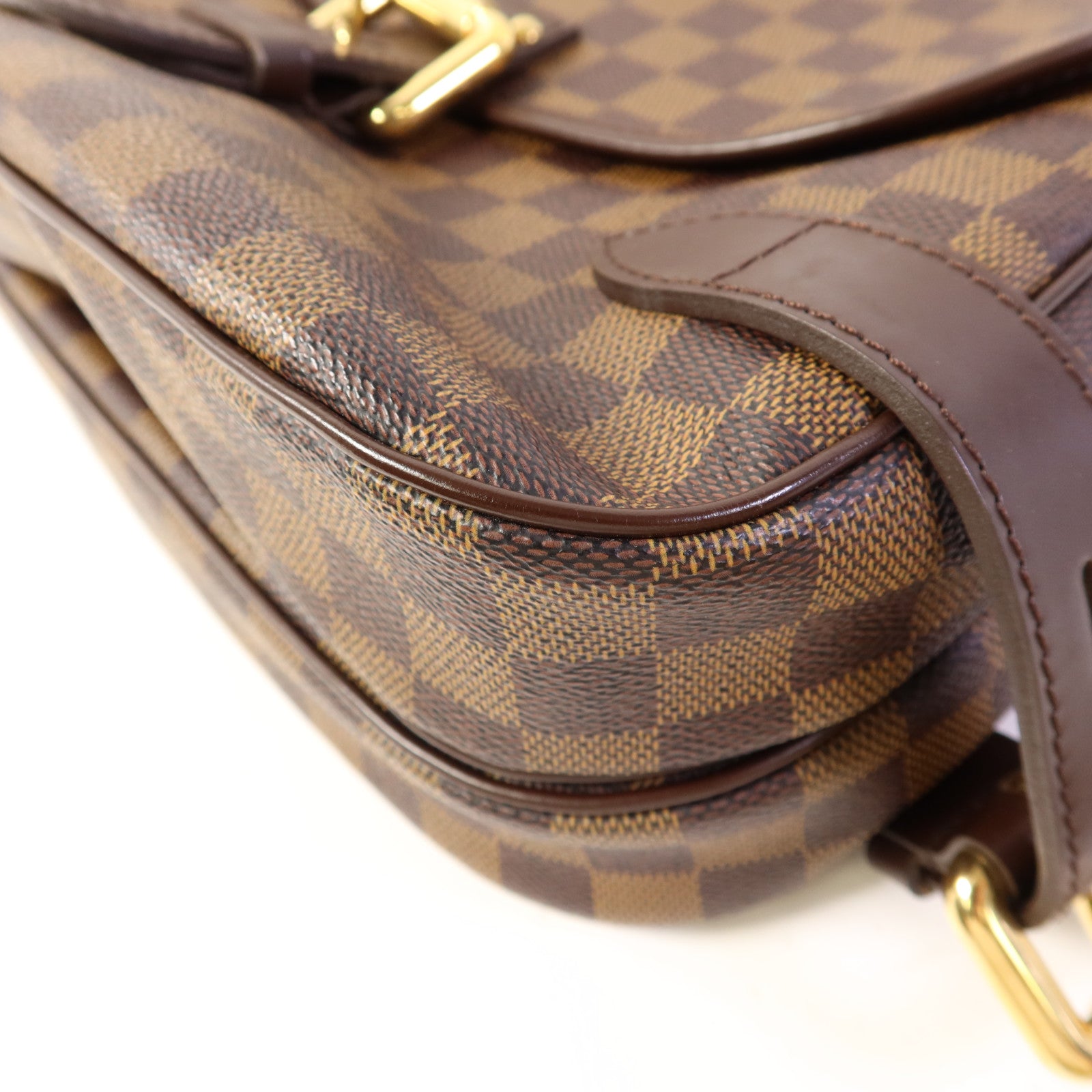 LOUIS VUITTON Damier Highbury金扣肩背袋