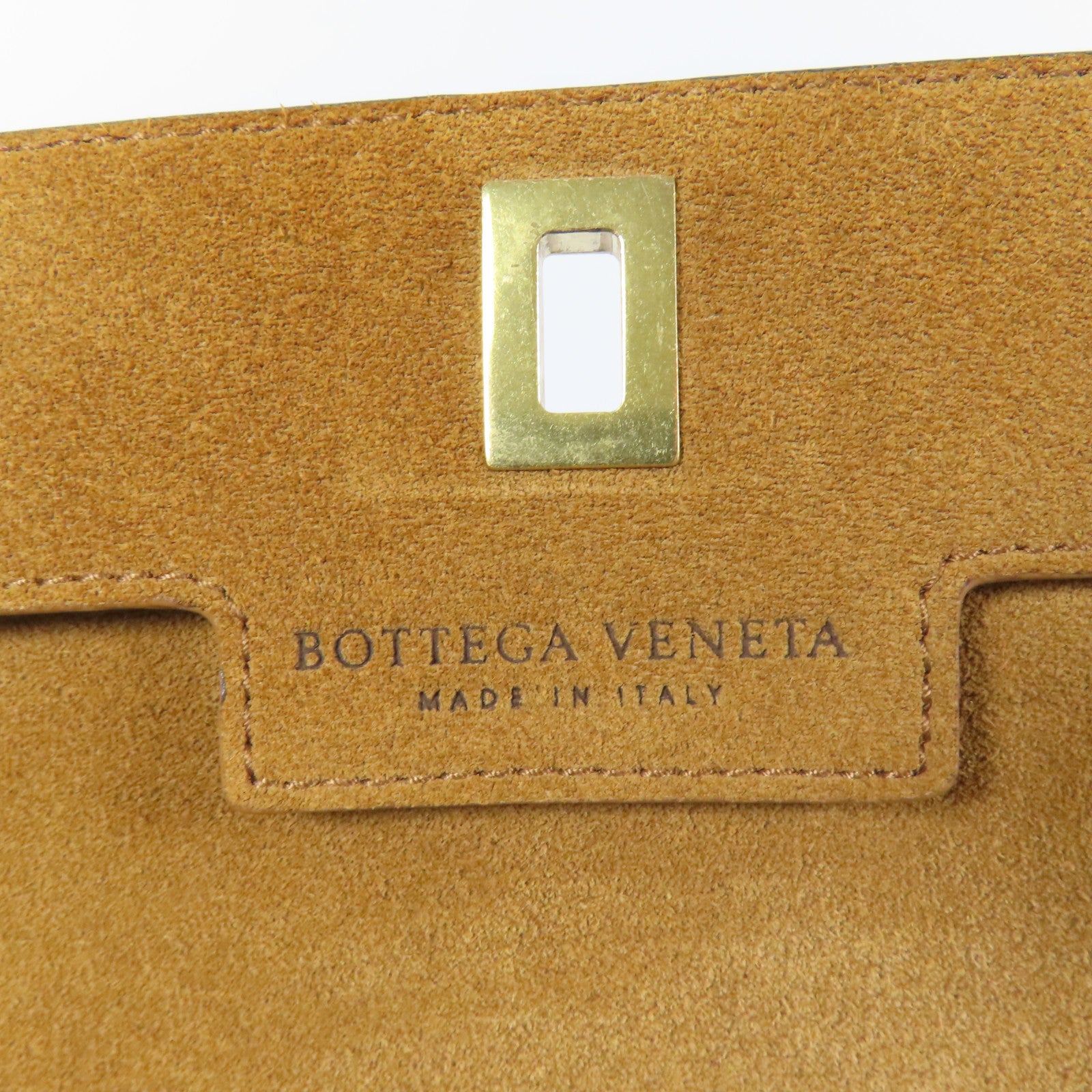 BOTTEGA VENETA 牛皮皮革Shoulder Bag金扣肩背袋