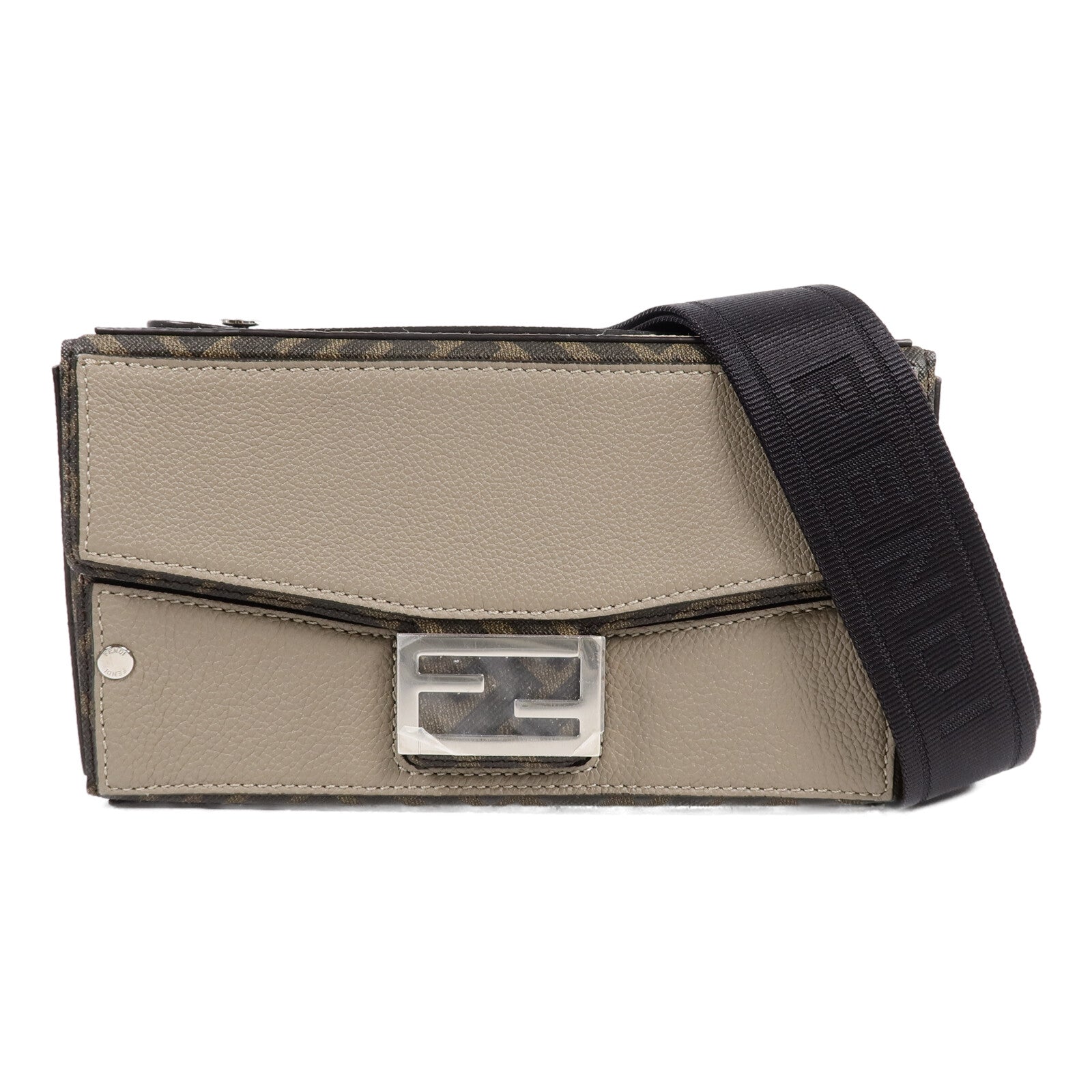 FENDI 牛皮皮革Baguette Soft Trunk手挽肩背兩用袋