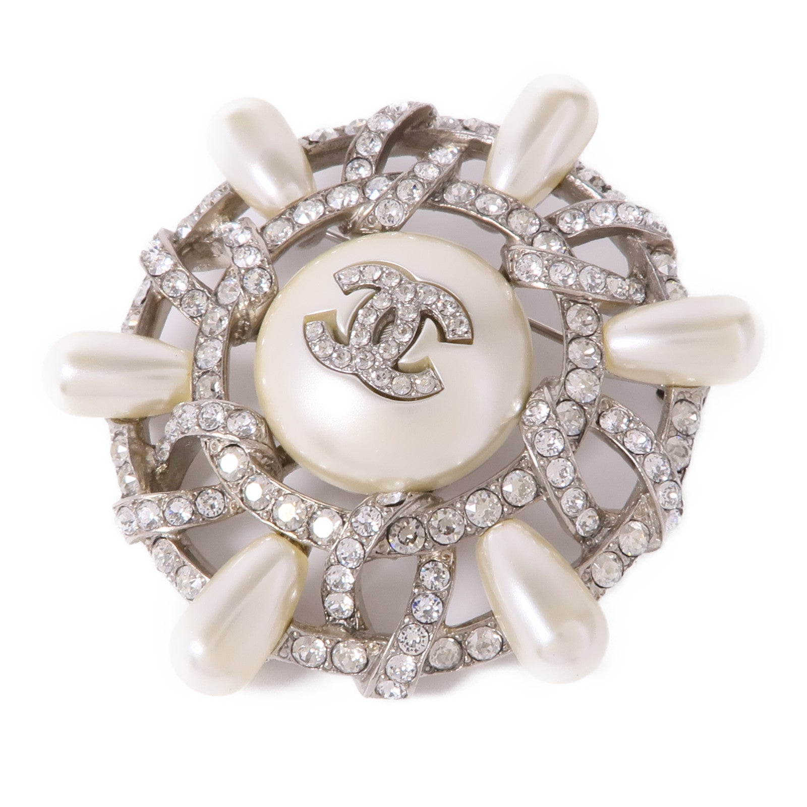 CHANEL 【激減優惠】PVC/金屬Brooch胸針