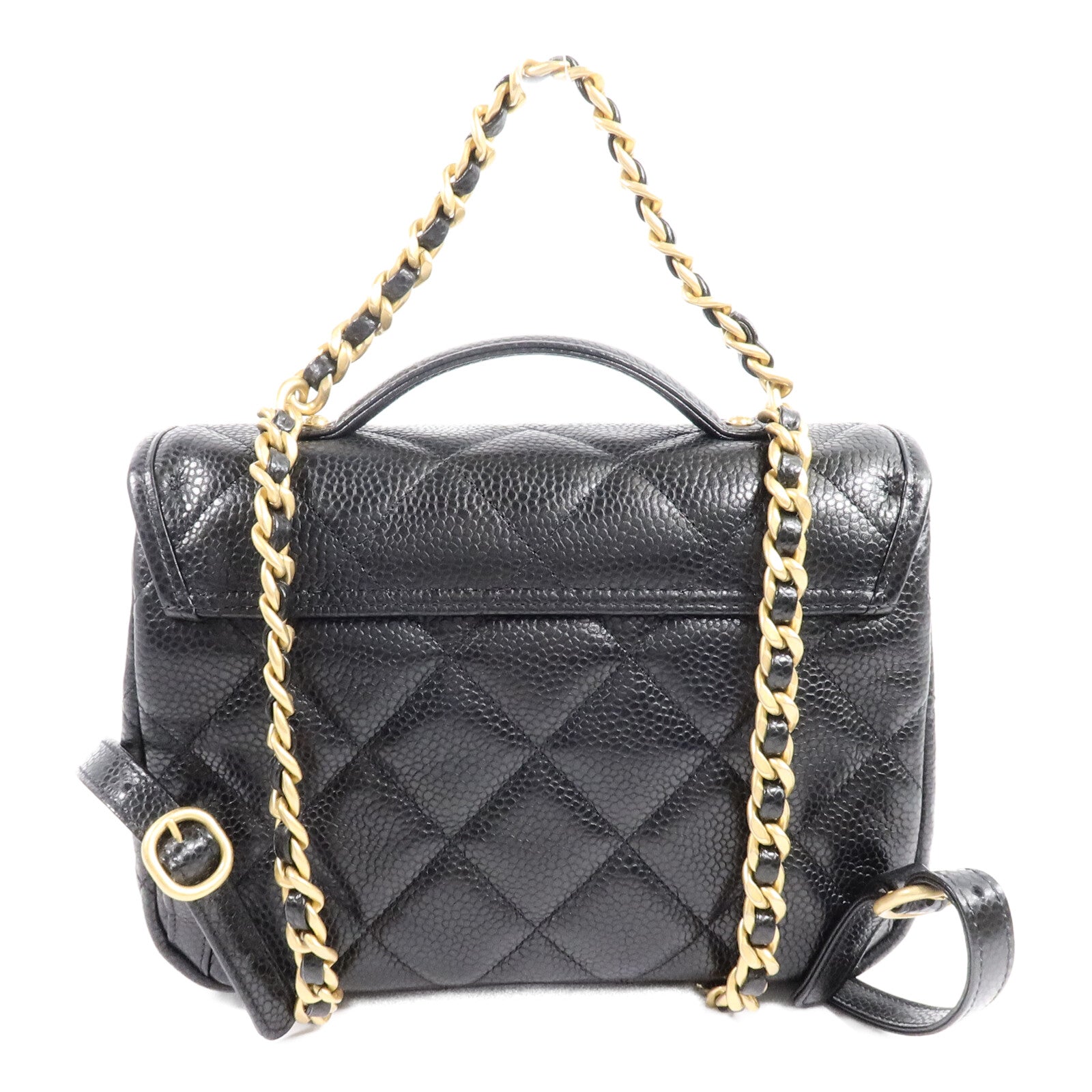 CHANEL 牛皮皮革Backpack背包