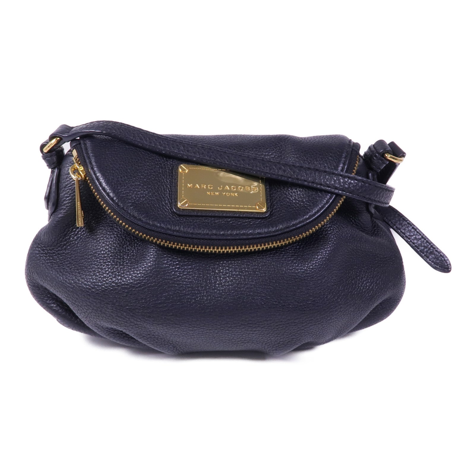 MARC JACOBS 牛皮皮革Shoulder Bag金扣肩背袋