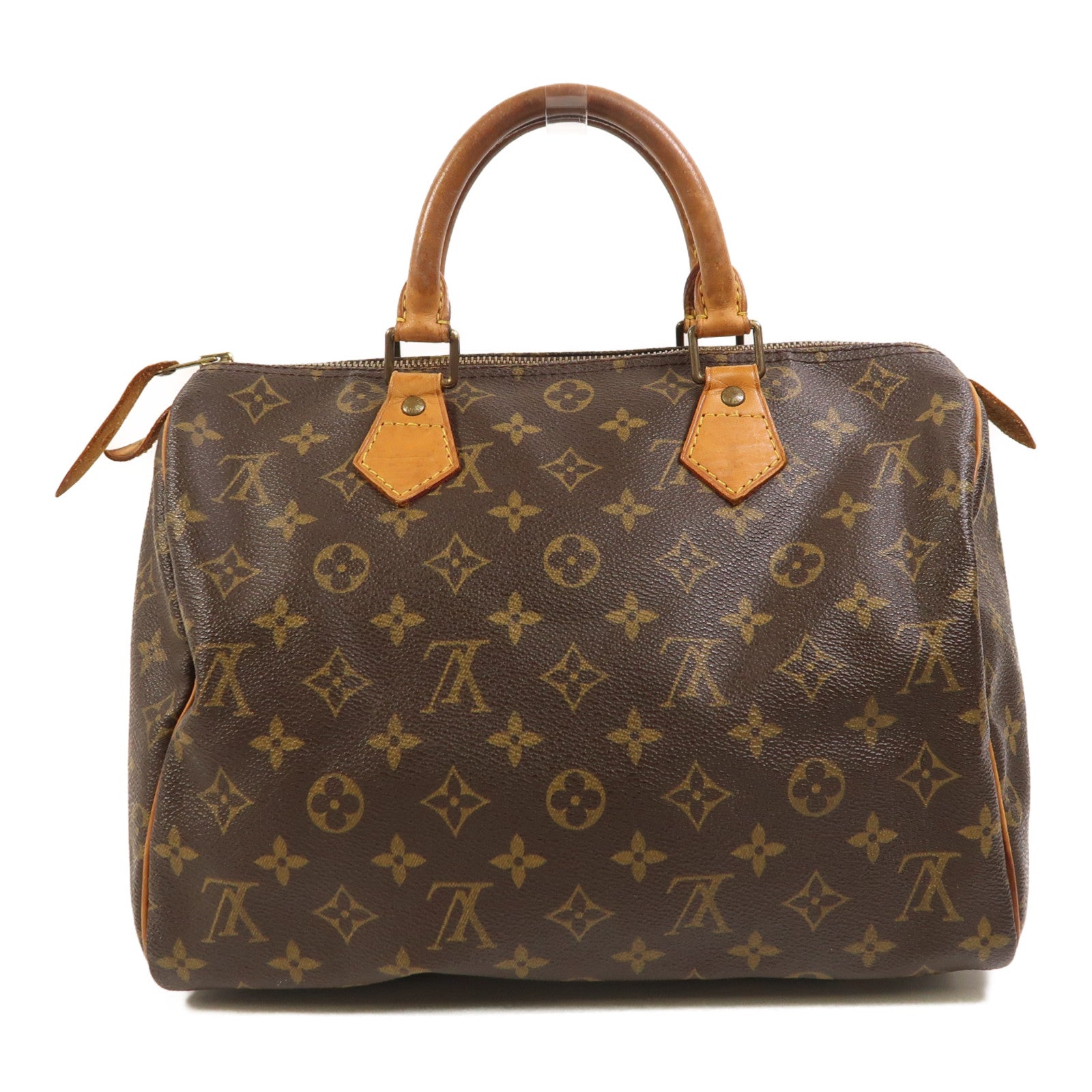 LOUIS VUITTON Monogram Speedy 30金扣手挽袋