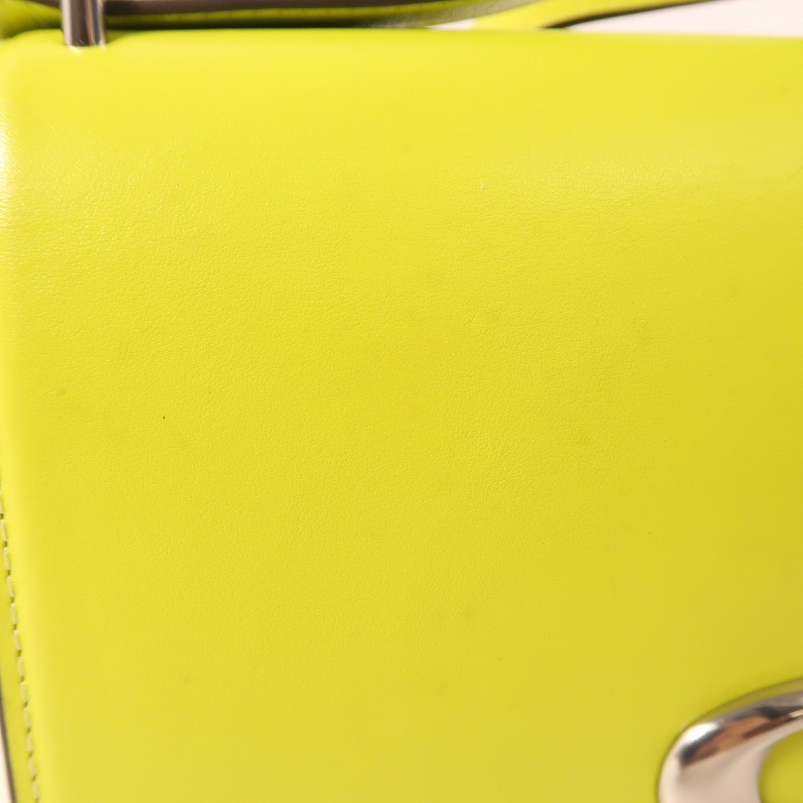 COACH 牛皮皮革Bandit Shoulder Bag銀扣肩背袋