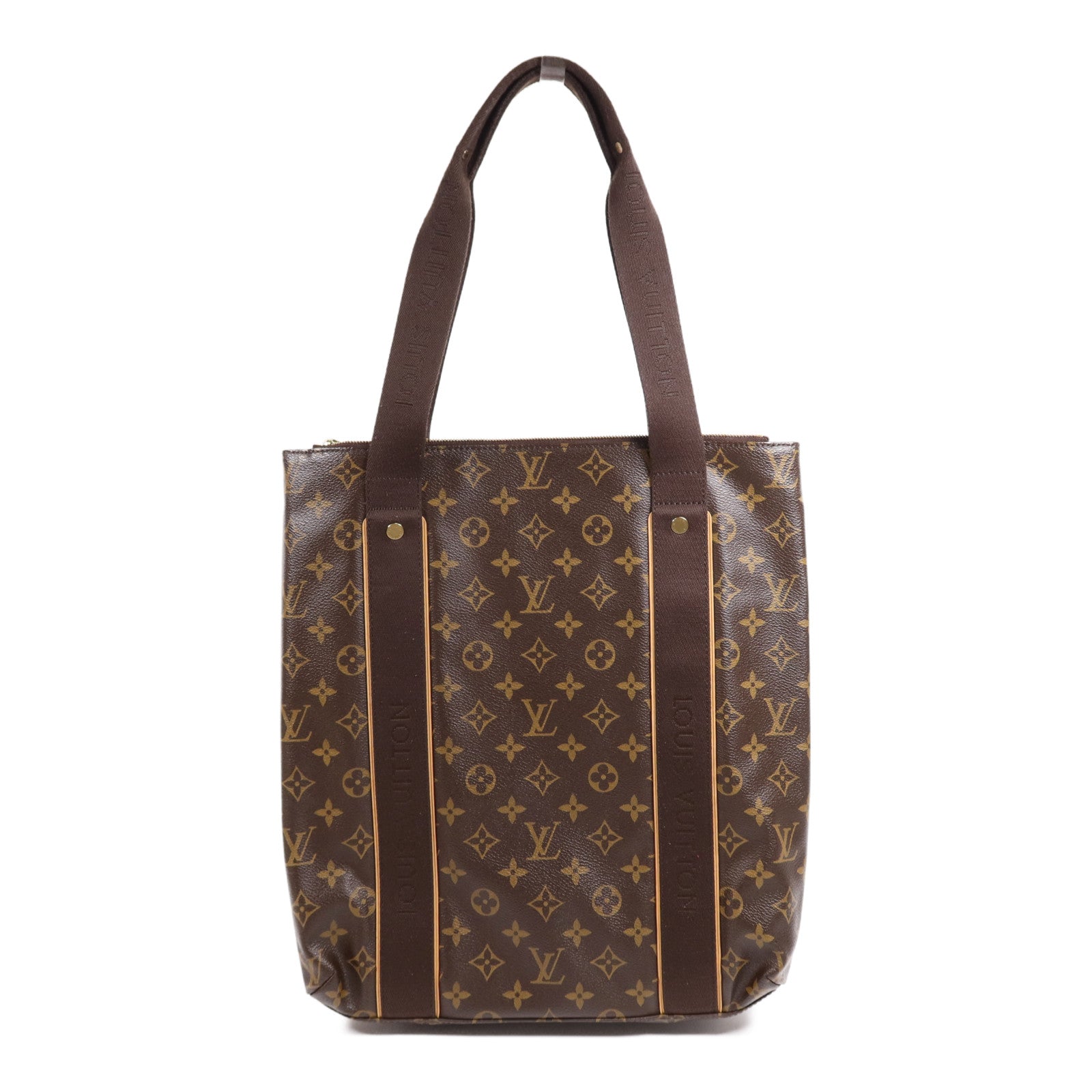 LOUIS VUITTON Monogram Cabas Beaubourg金扣肩背袋