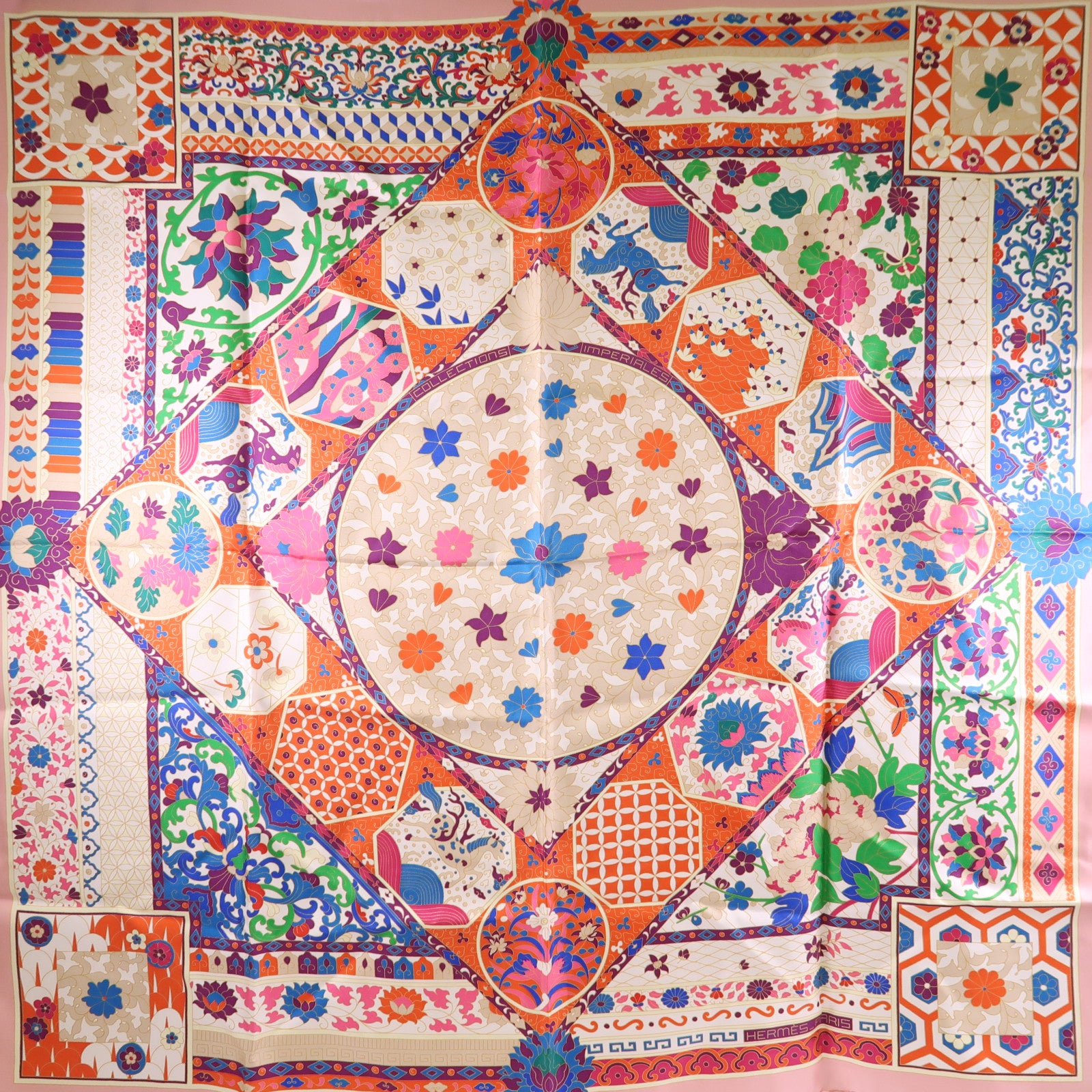 HERMES 絲質Scarf絲巾