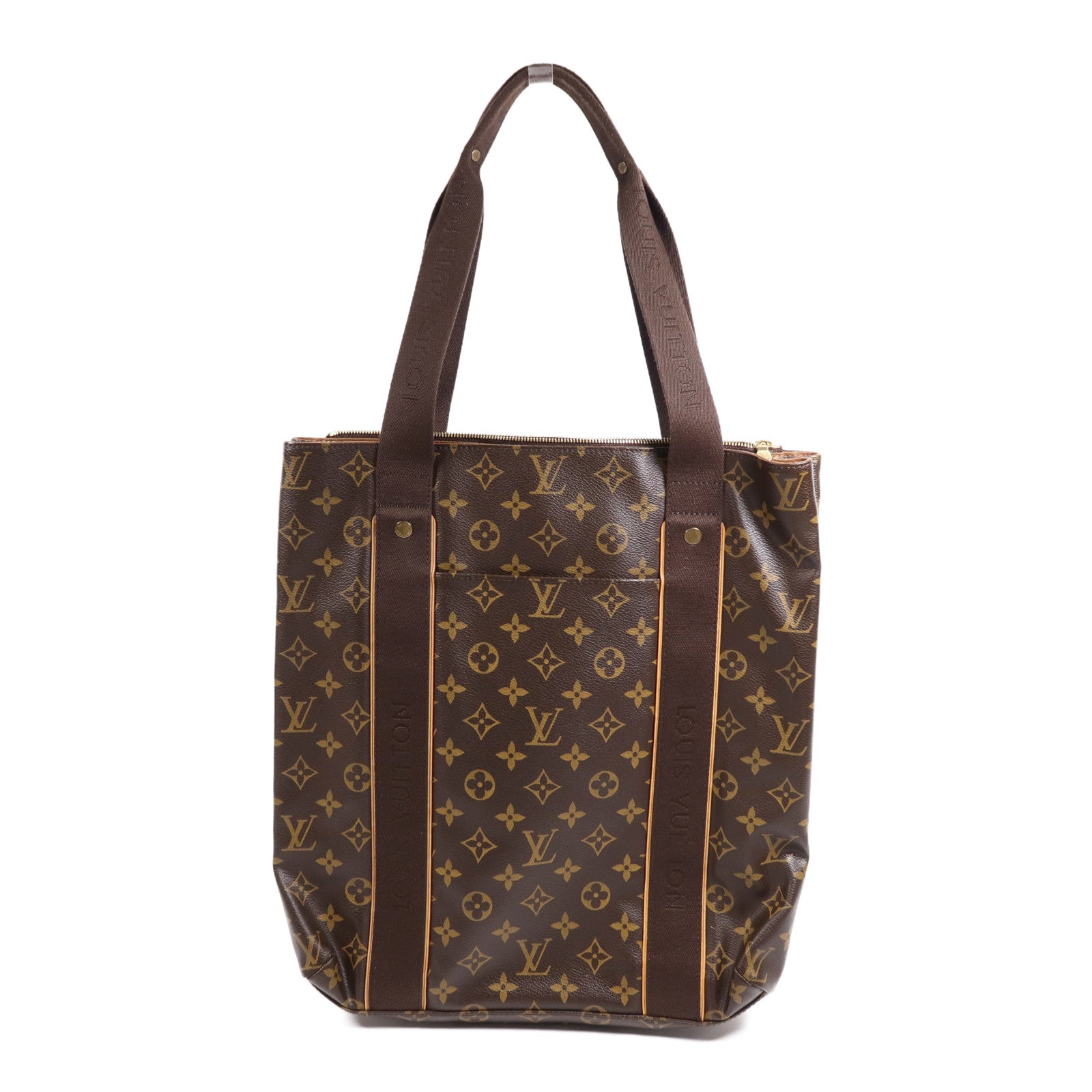 LOUIS VUITTON Monogram Cabas Beaubourg金扣肩背袋