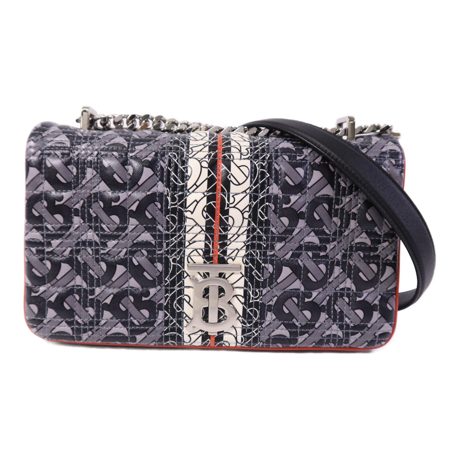 BURBERRY 羊皮皮革Chain Shoulder Bag鏈帶肩背袋