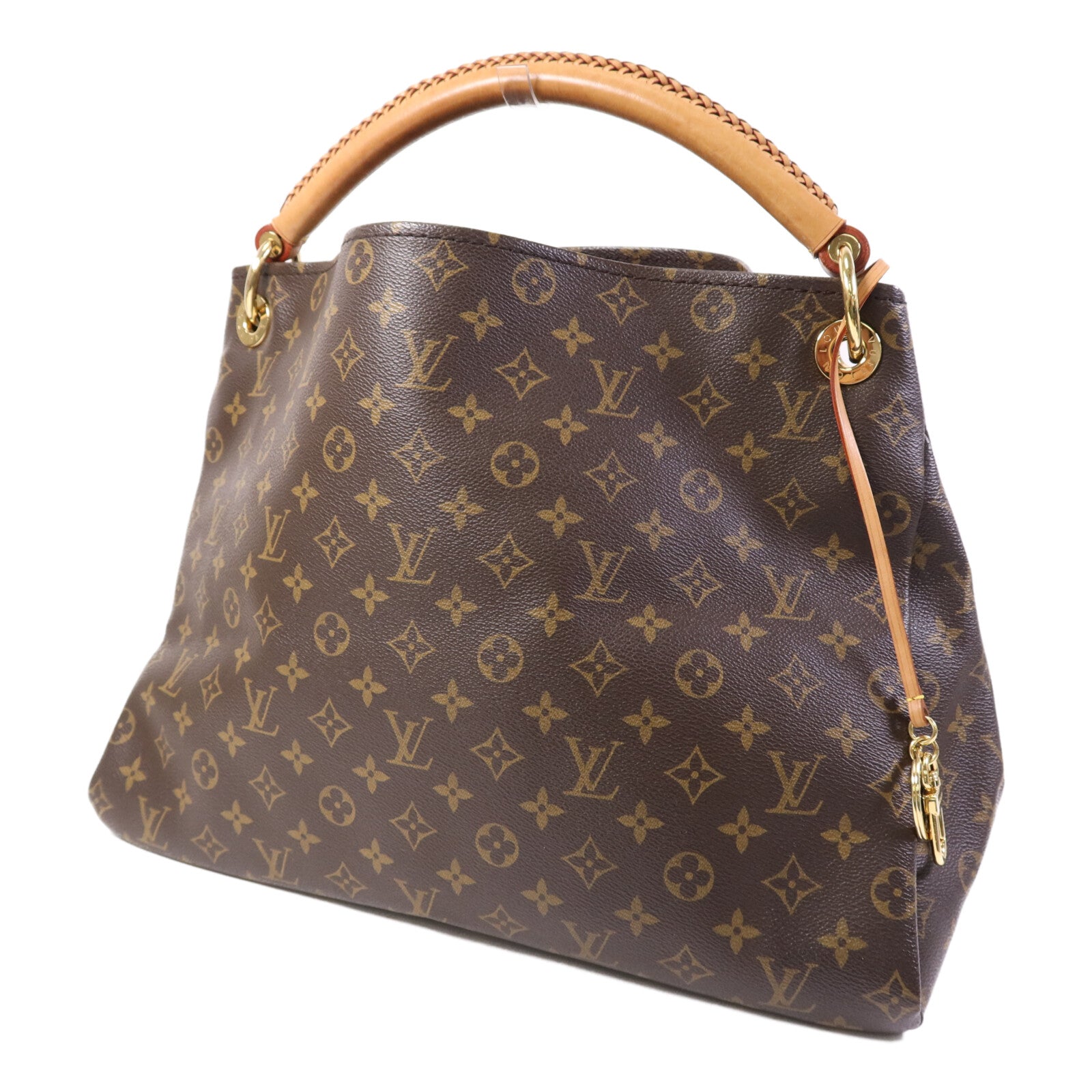 LOUIS VUITTON Monogram Artsy MM金扣肩背袋