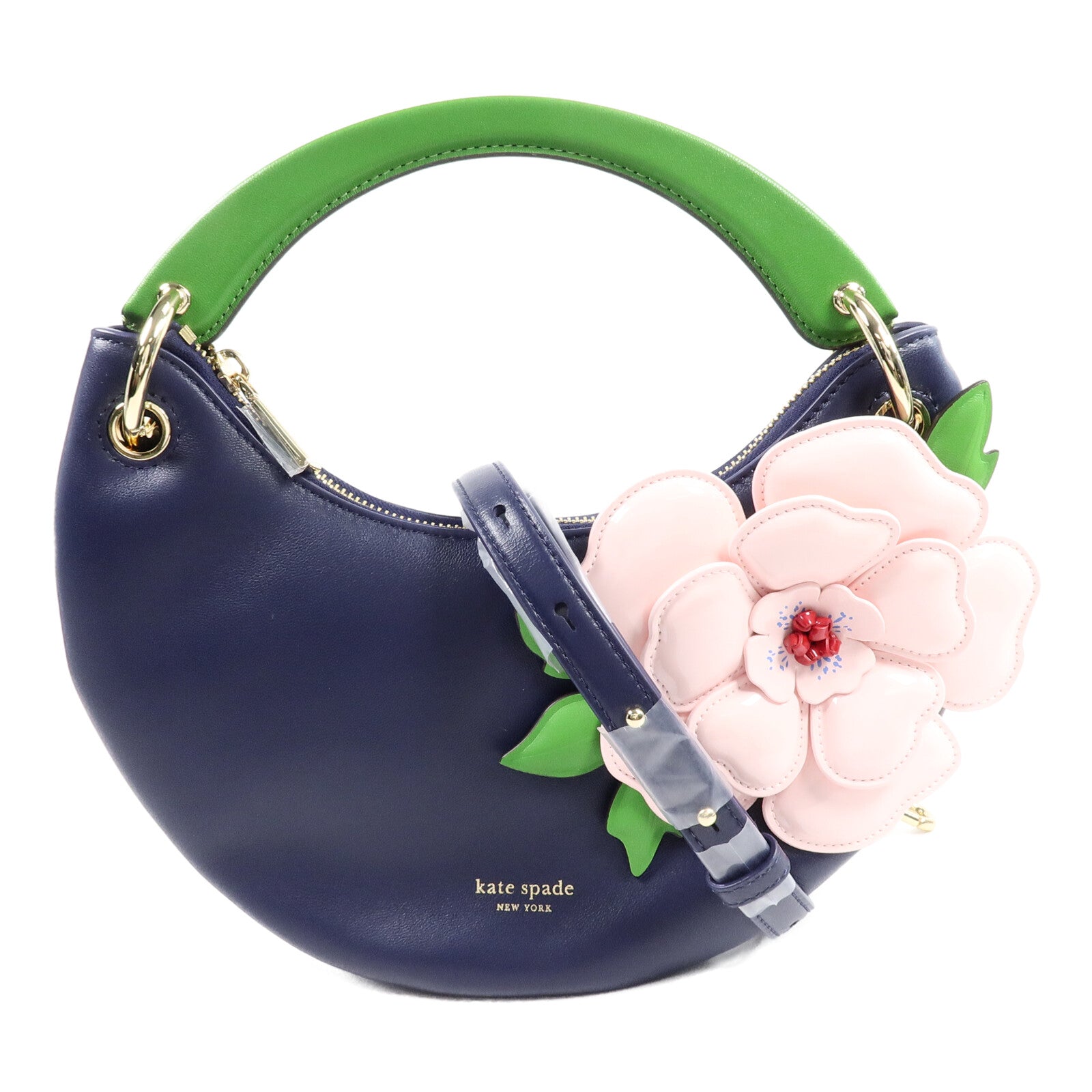 Kate Spade 牛皮皮革Expo floral手挽肩背兩用袋