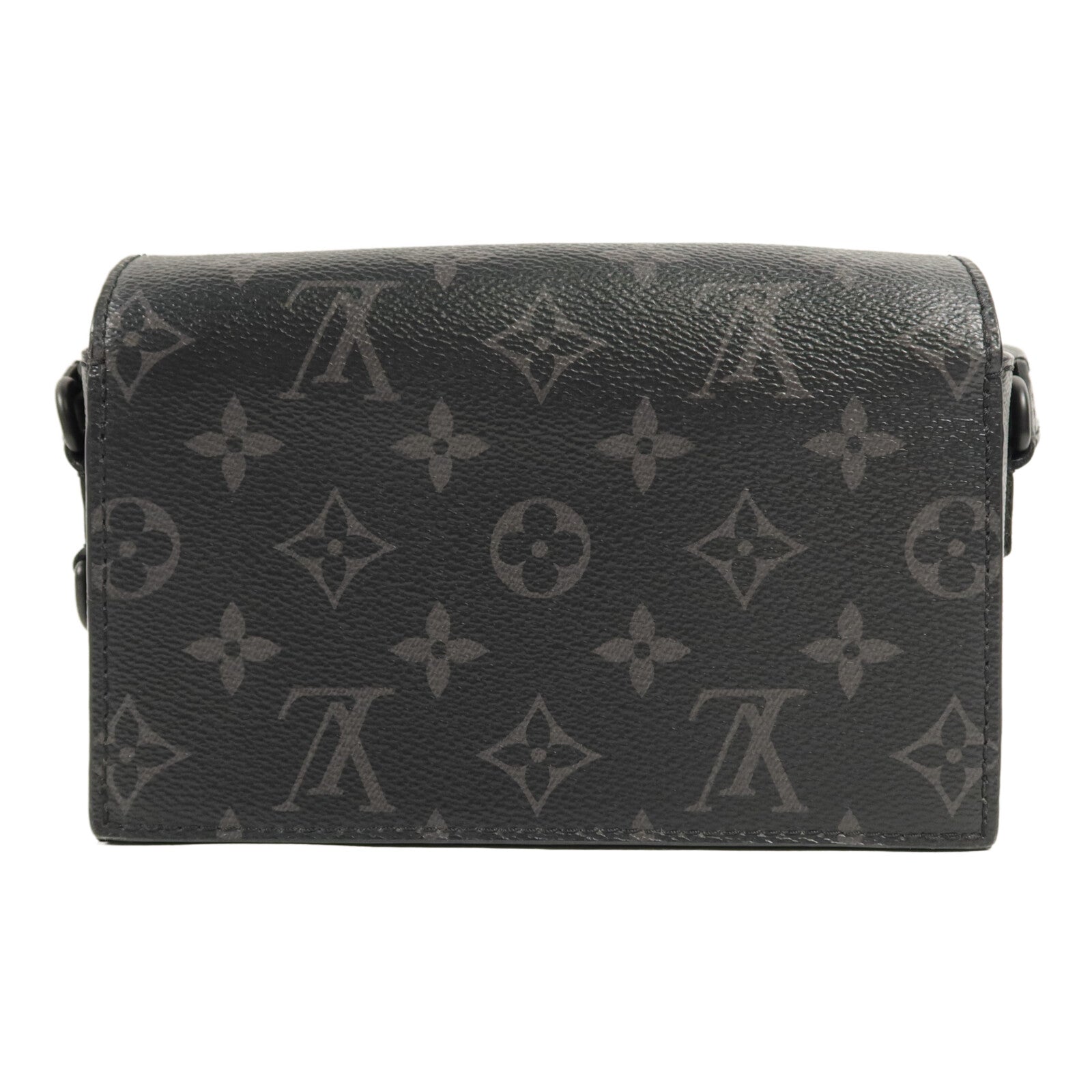 LOUIS VUITTON Monogram Eclipse Steamer Wearable Wallet肩背袋
