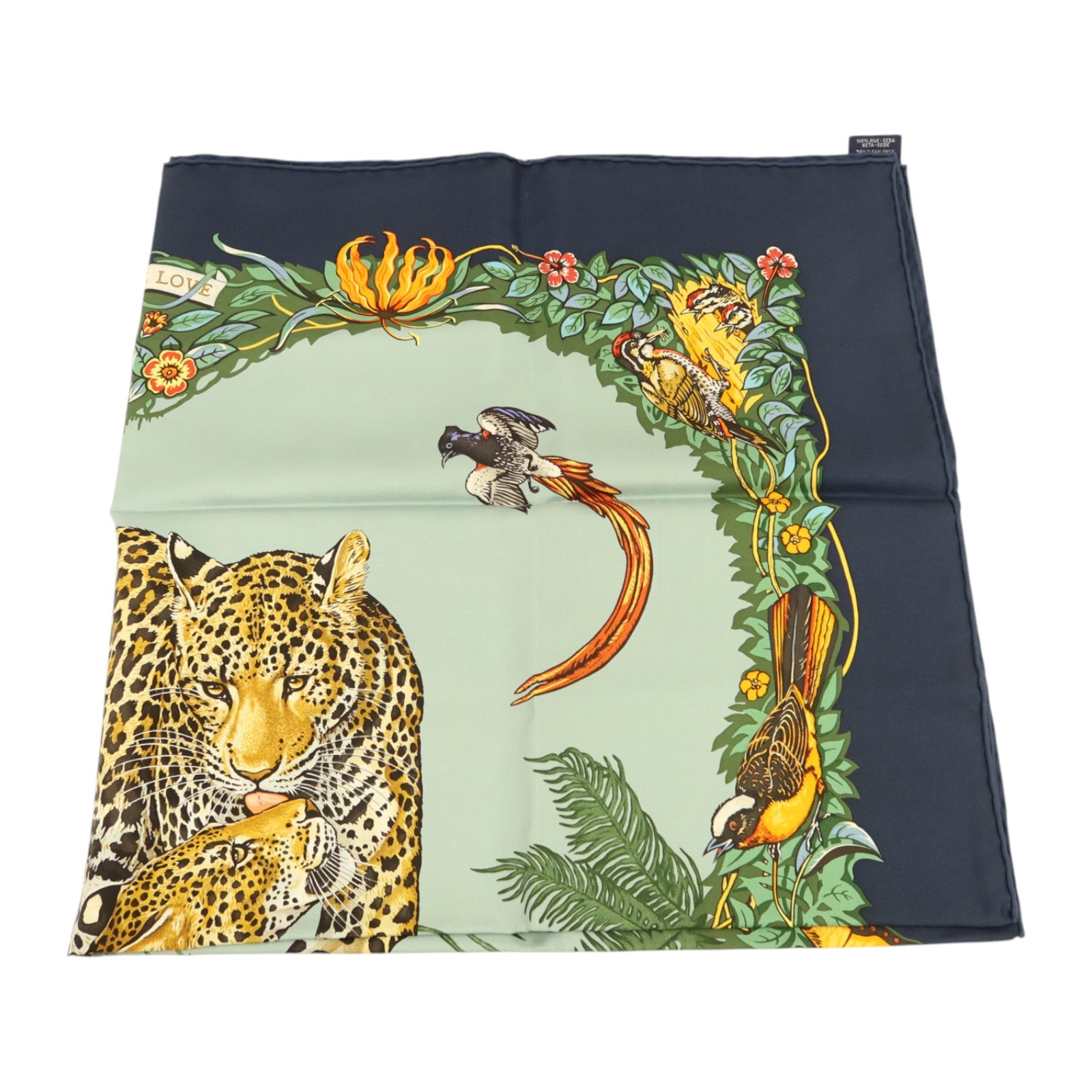 HERMES 絲質Scarf 90x90絲巾