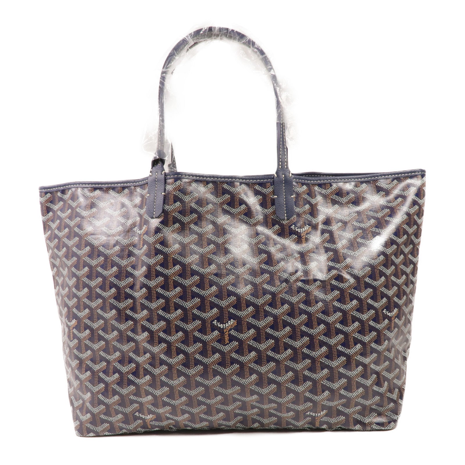 GOYARD 塗層帆布Saint Louis PM銀扣手挽袋