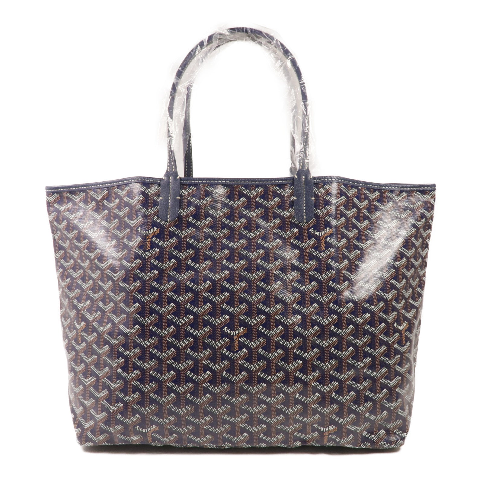 GOYARD 塗層帆布Saint Louis PM銀扣手挽袋