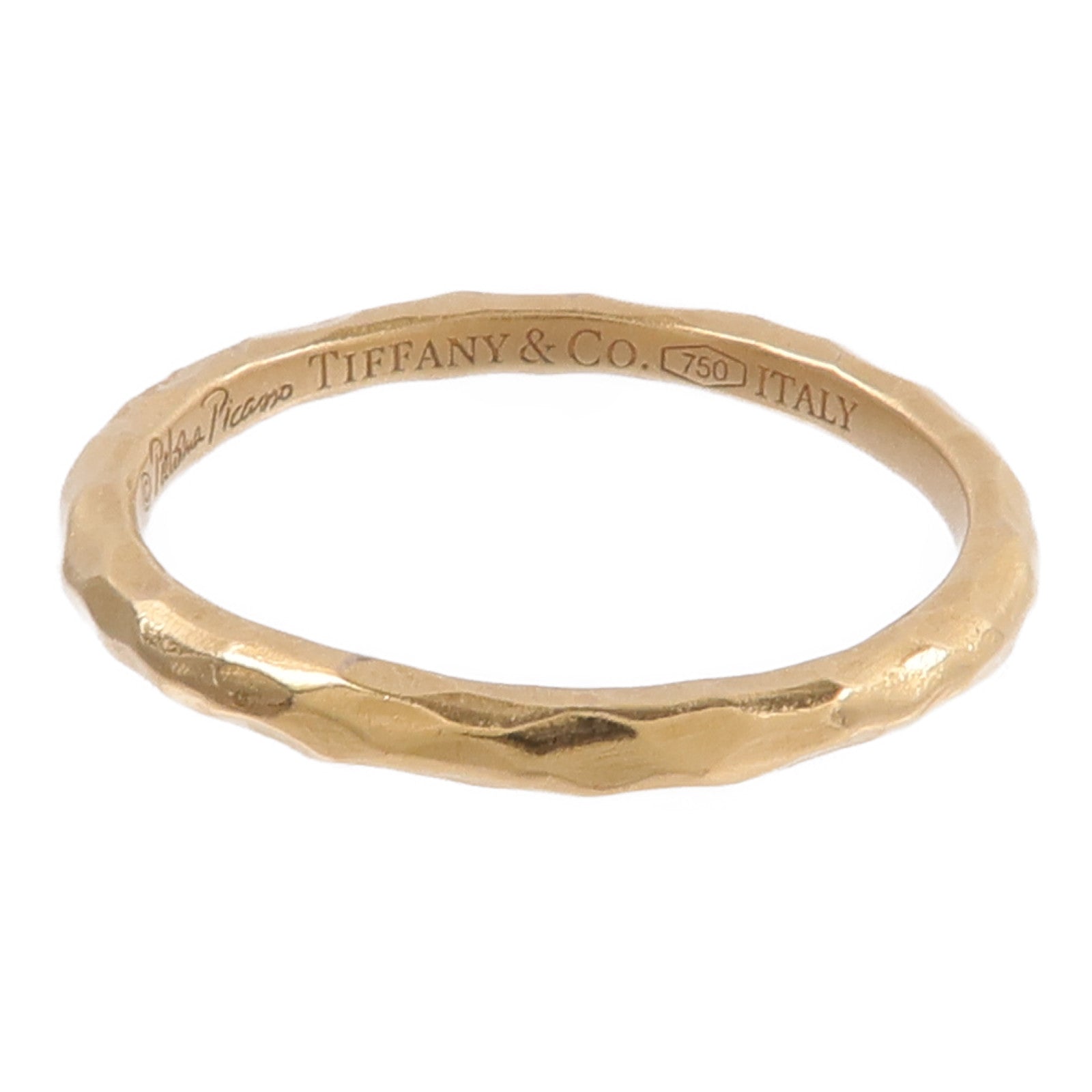 TIFFANY&CO 18K黃金Tiffany Ring戒指