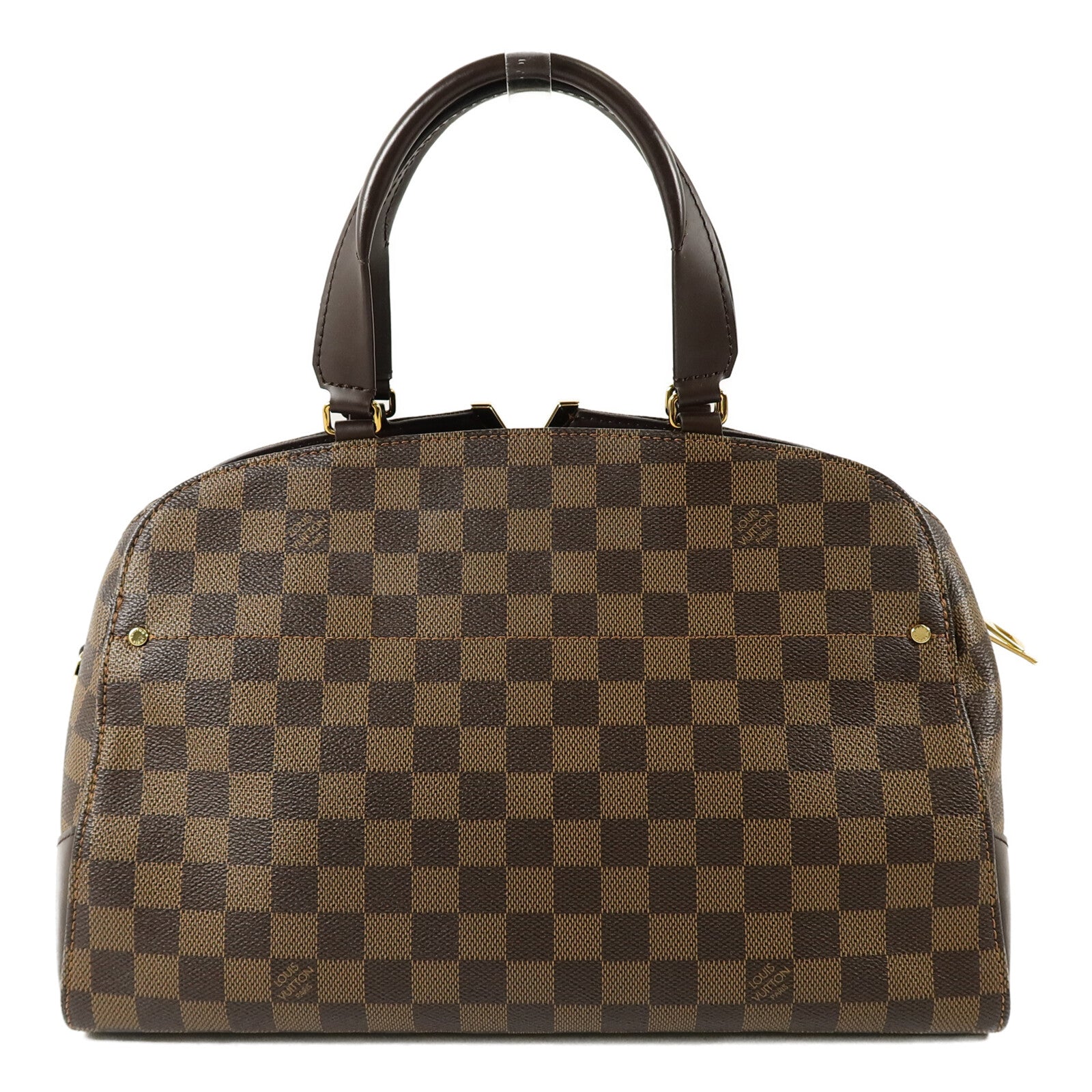 LOUIS VUITTON Damier Ebene Kensington Bowling手挽肩背兩用袋