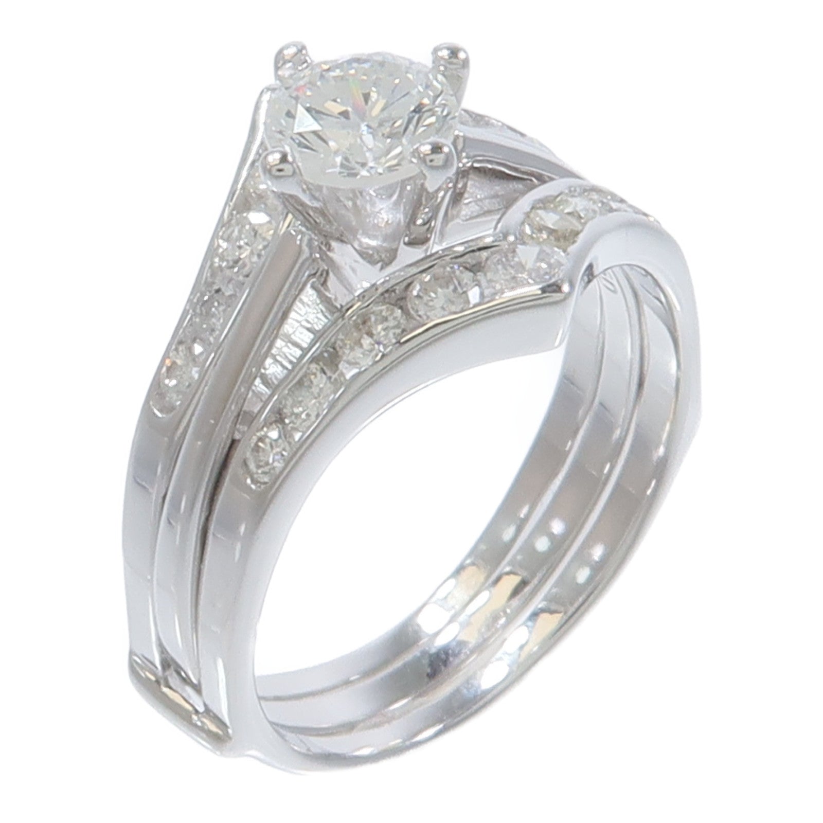 JEWELRY 18K白金Diamond Ring鑽石戒指