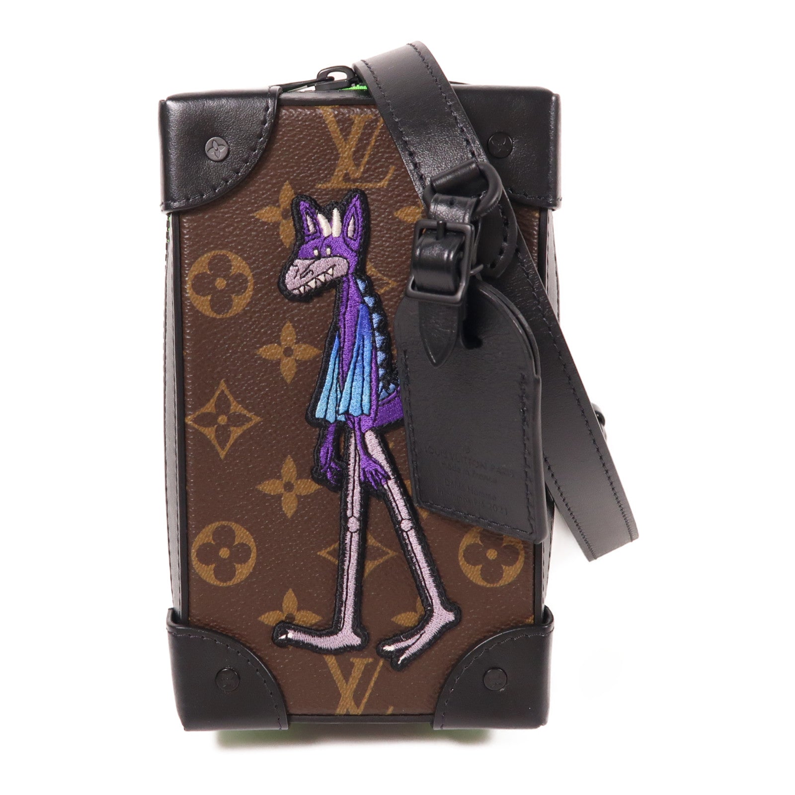 LOUIS VUITTON LV Soft Trunk Phone Box Shoulder Bag M80144 Monogram