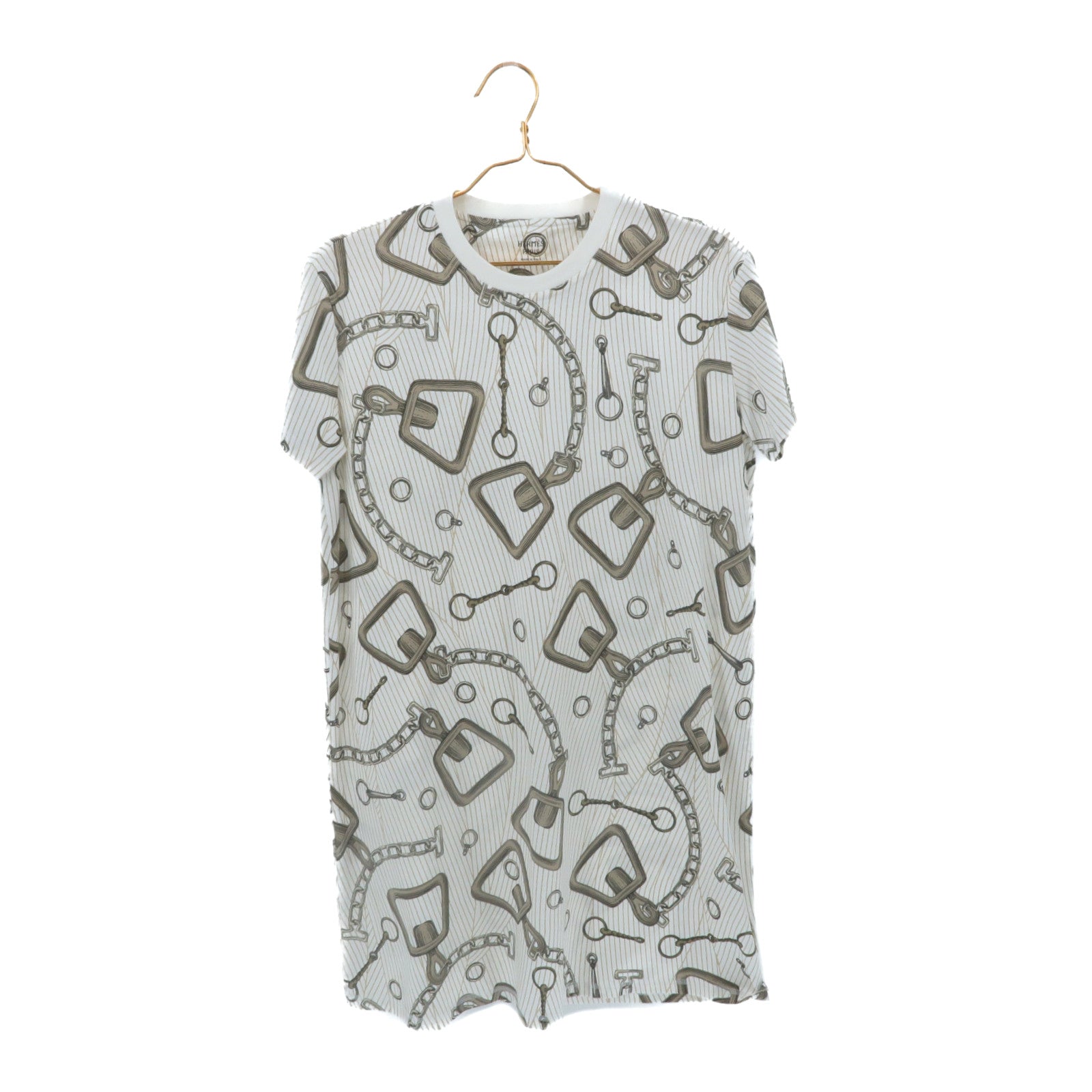 HERMES Cotton Effet Kaleidoscope Short Tee Dress連身裙