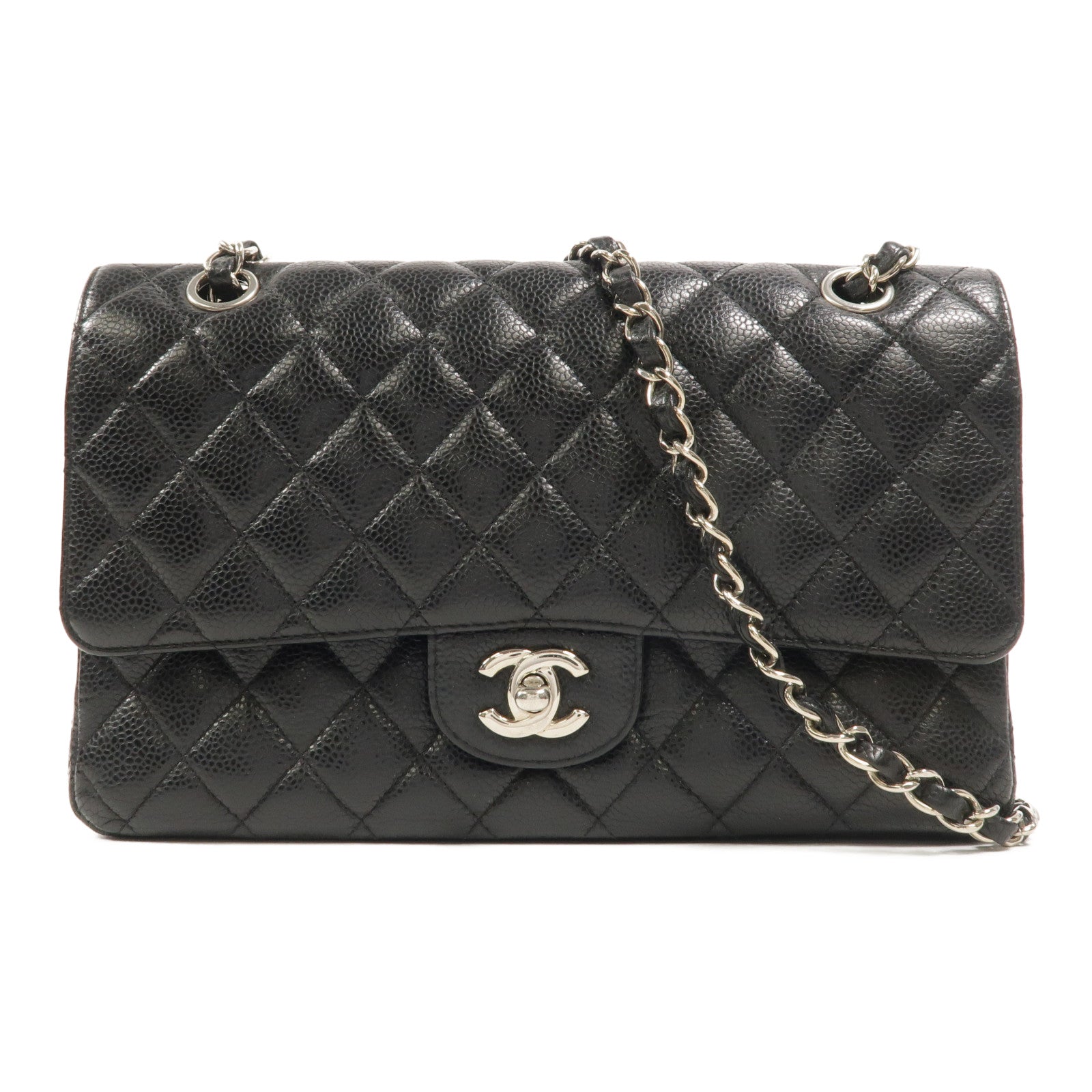 CHANEL 牛皮皮革Classic 25鏈帶肩背袋
