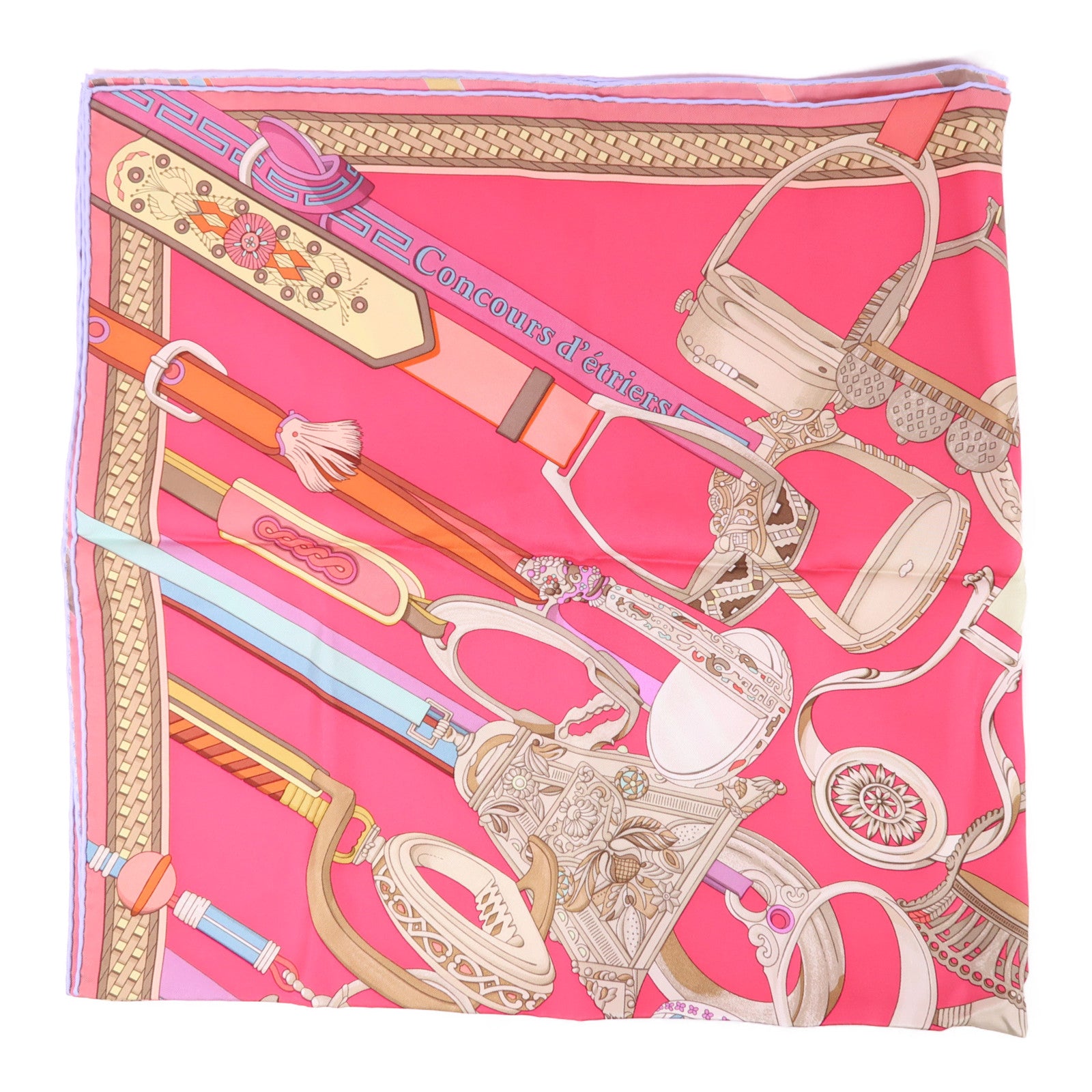 HERMES 絲質Scarf絲巾