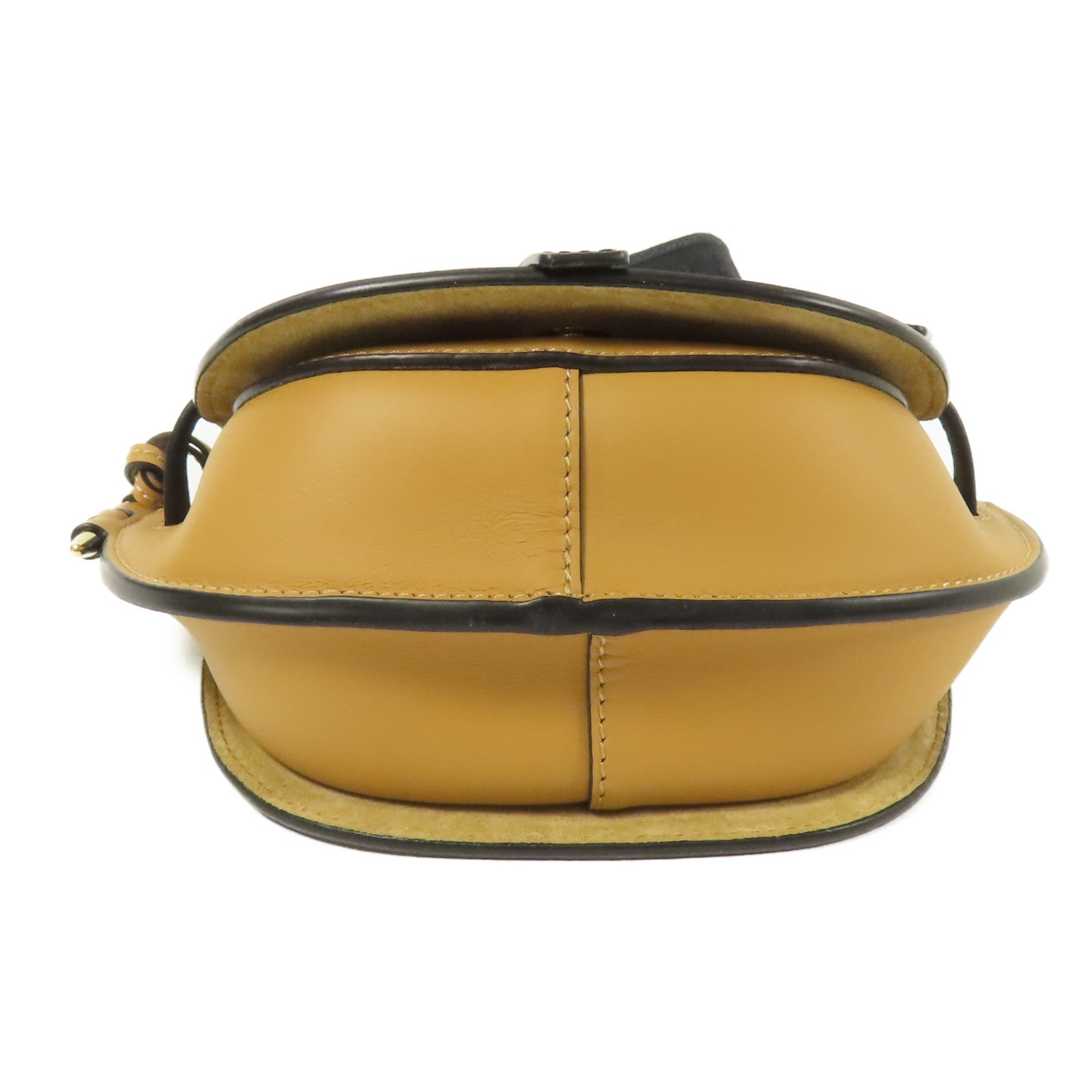 LOEWE 牛皮皮革Mini Gate金扣肩背袋