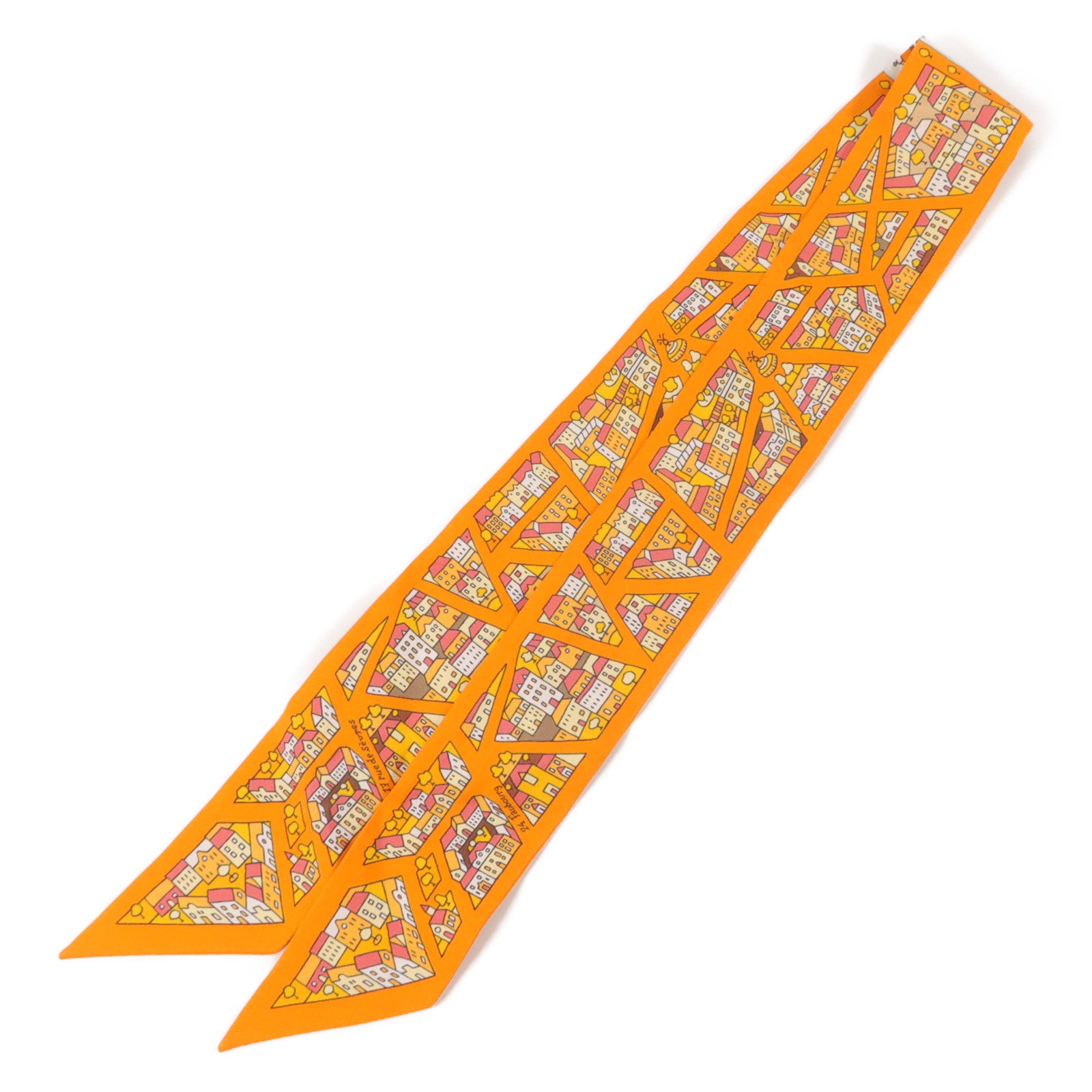 HERMES 絲質Twilly絲巾