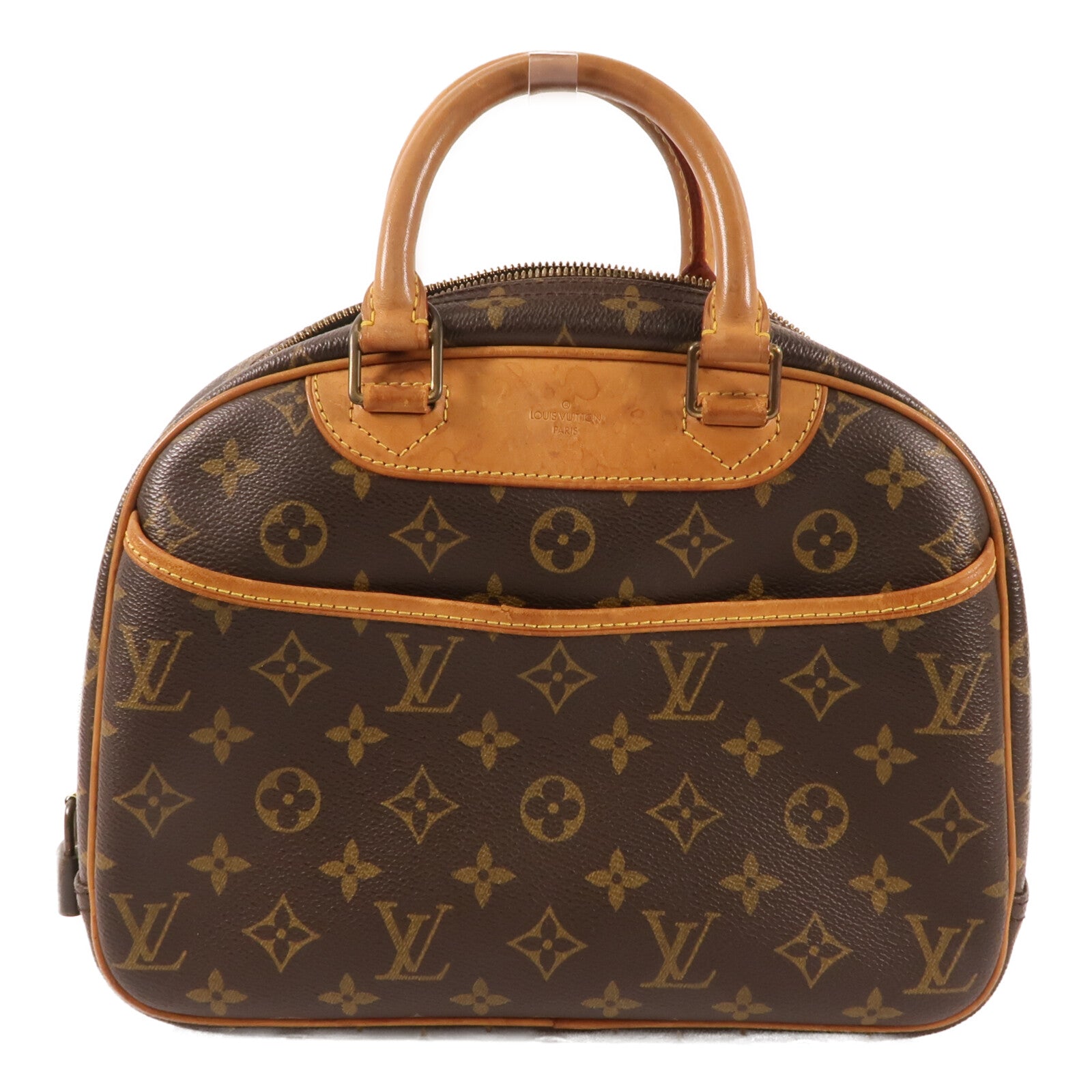 LOUIS VUITTON Monogram Trouville金扣手挽袋