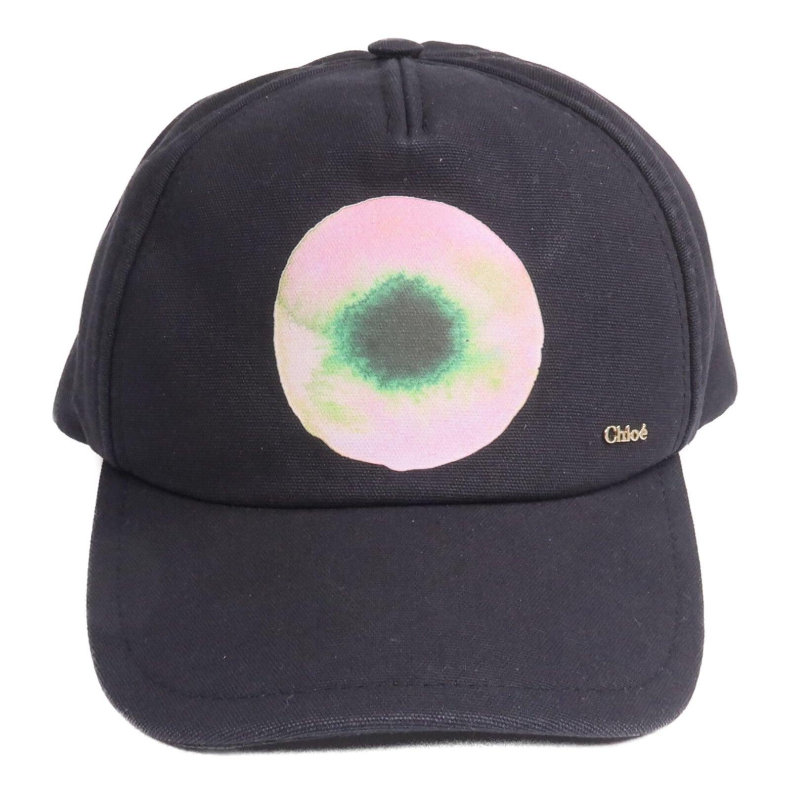 Chloe 棉質Baseball Cap金扣帽子