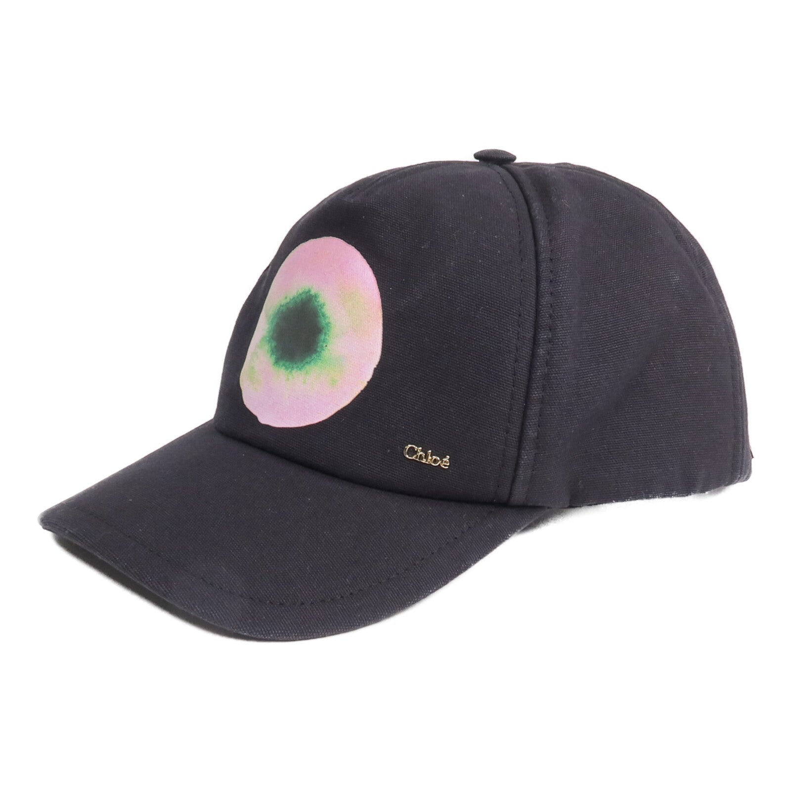 Chloe 棉質Baseball Cap金扣帽子