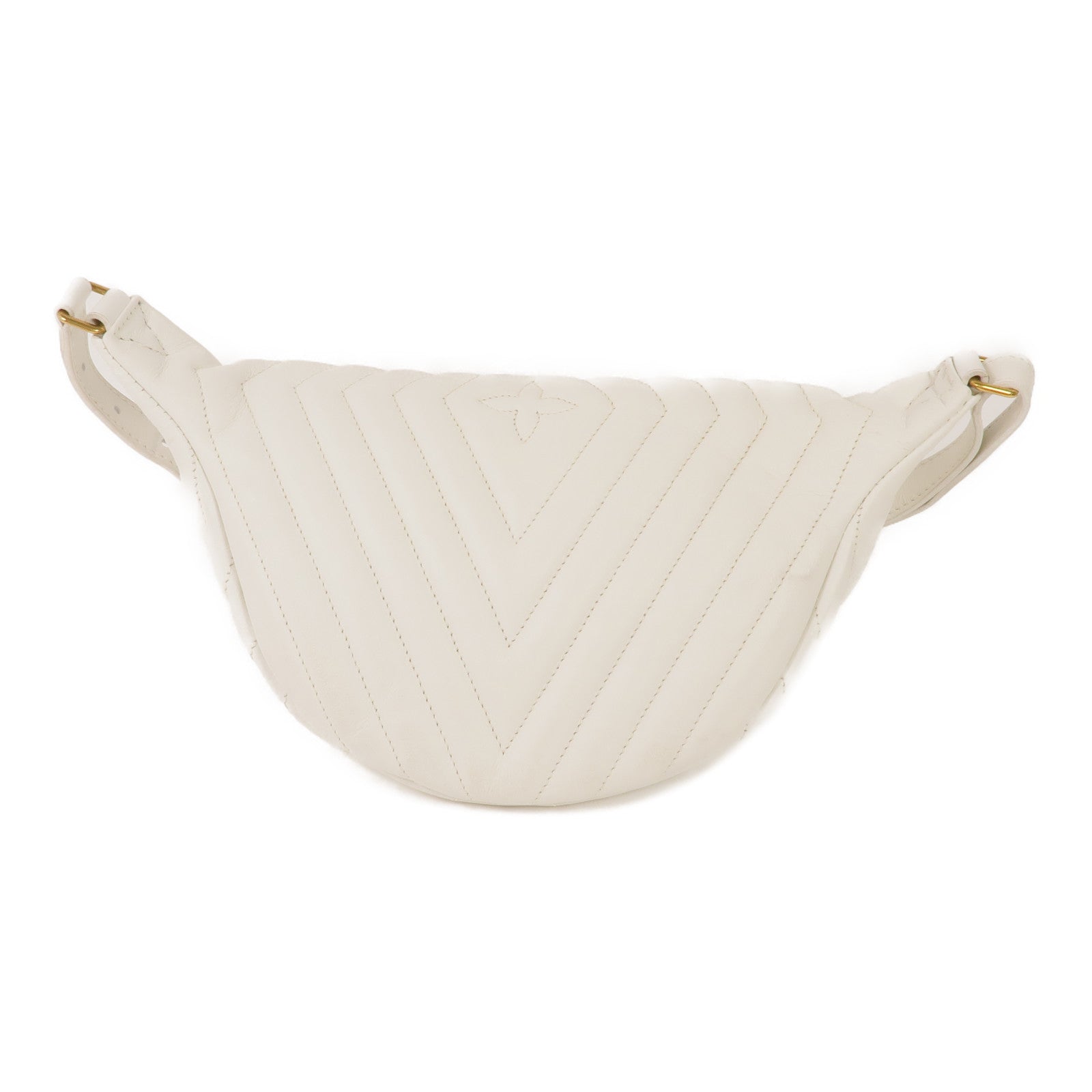 LOUIS VUITTON 牛皮皮革New Wave Bum Bag金扣腰包