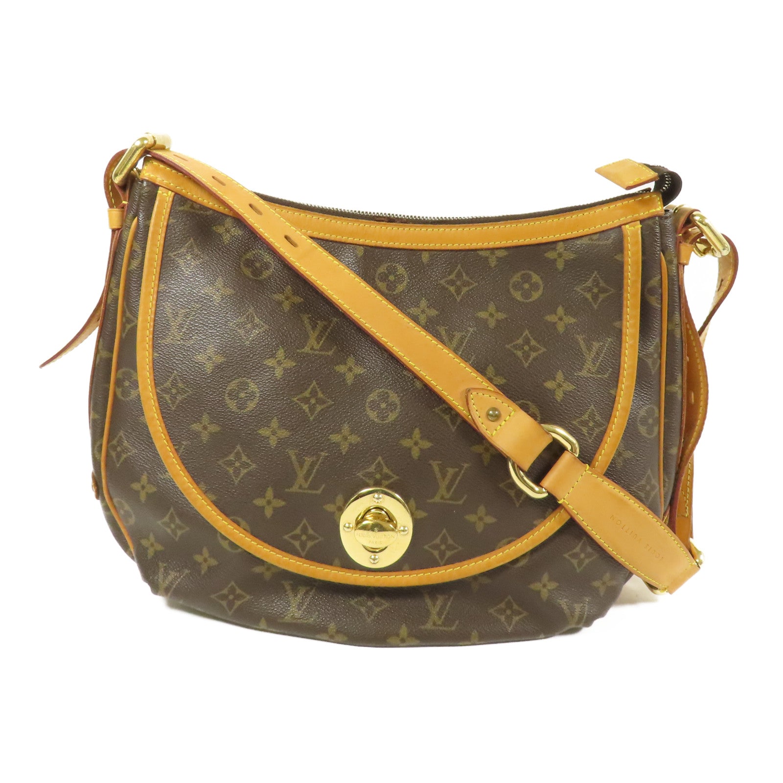 LOUIS VUITTON Monogram Tulum GM金扣肩背袋