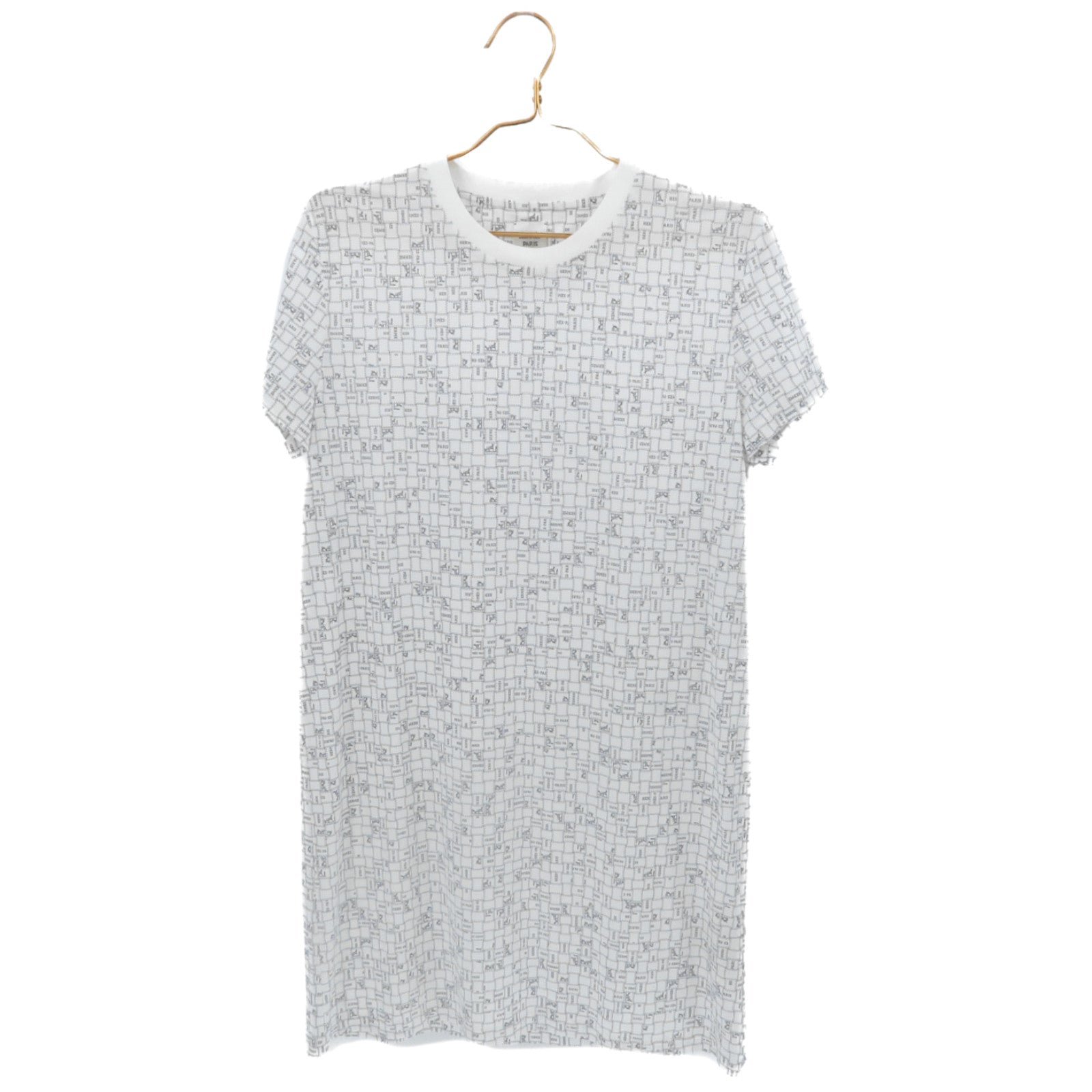 HERMES Cotton Bolduc Printed Dress連身裙