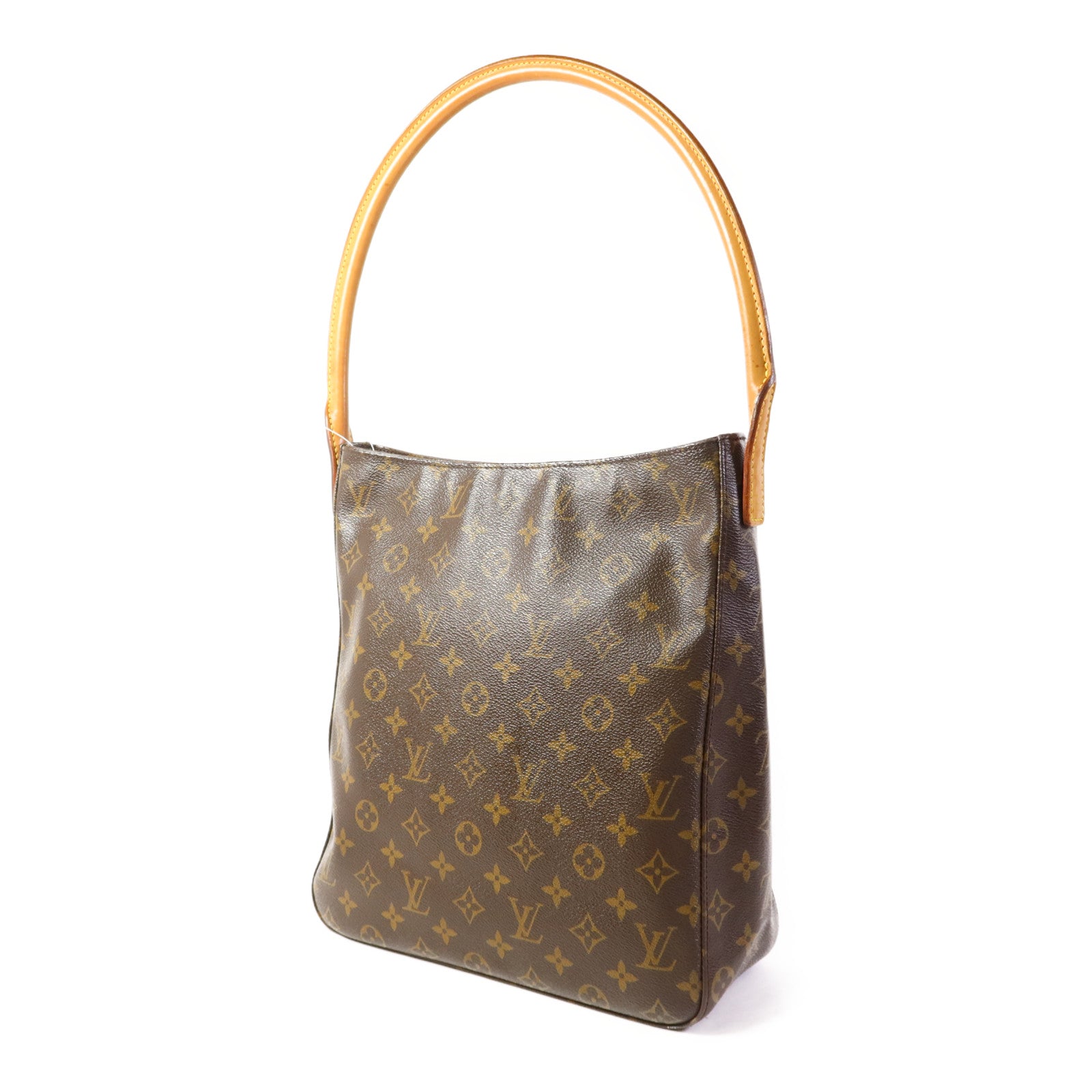 LOUIS VUITTON Monogram Looping GM金扣肩背袋